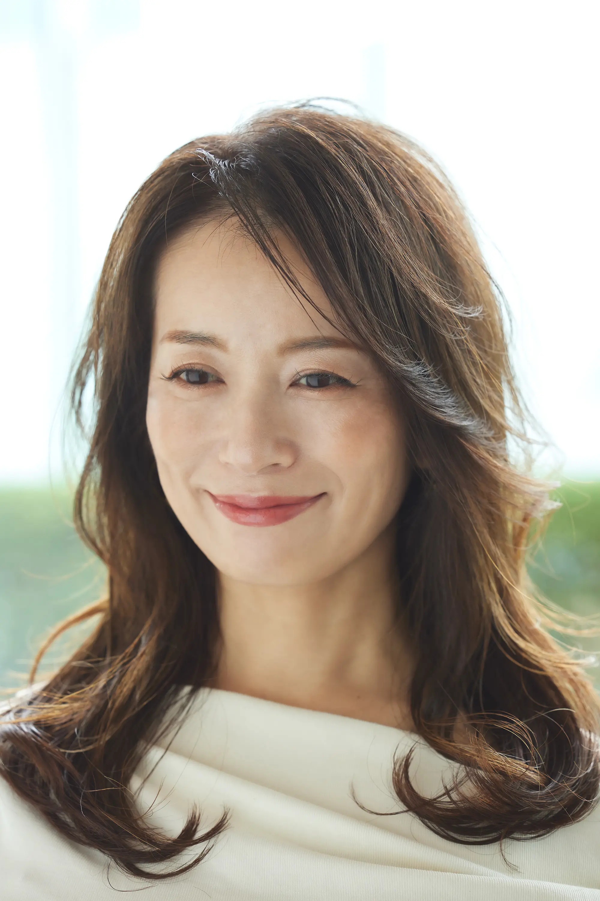 Webエクラ セミロングヘアスタイルのポイント