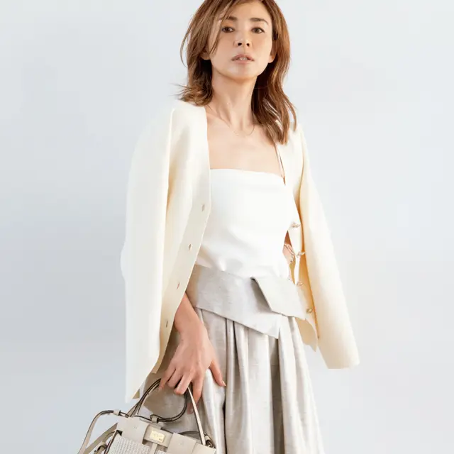 ☆新品　素敵❗️❗️ロングフレアースカート¥72450 ジョーゼット柄 プリントフレアスカート