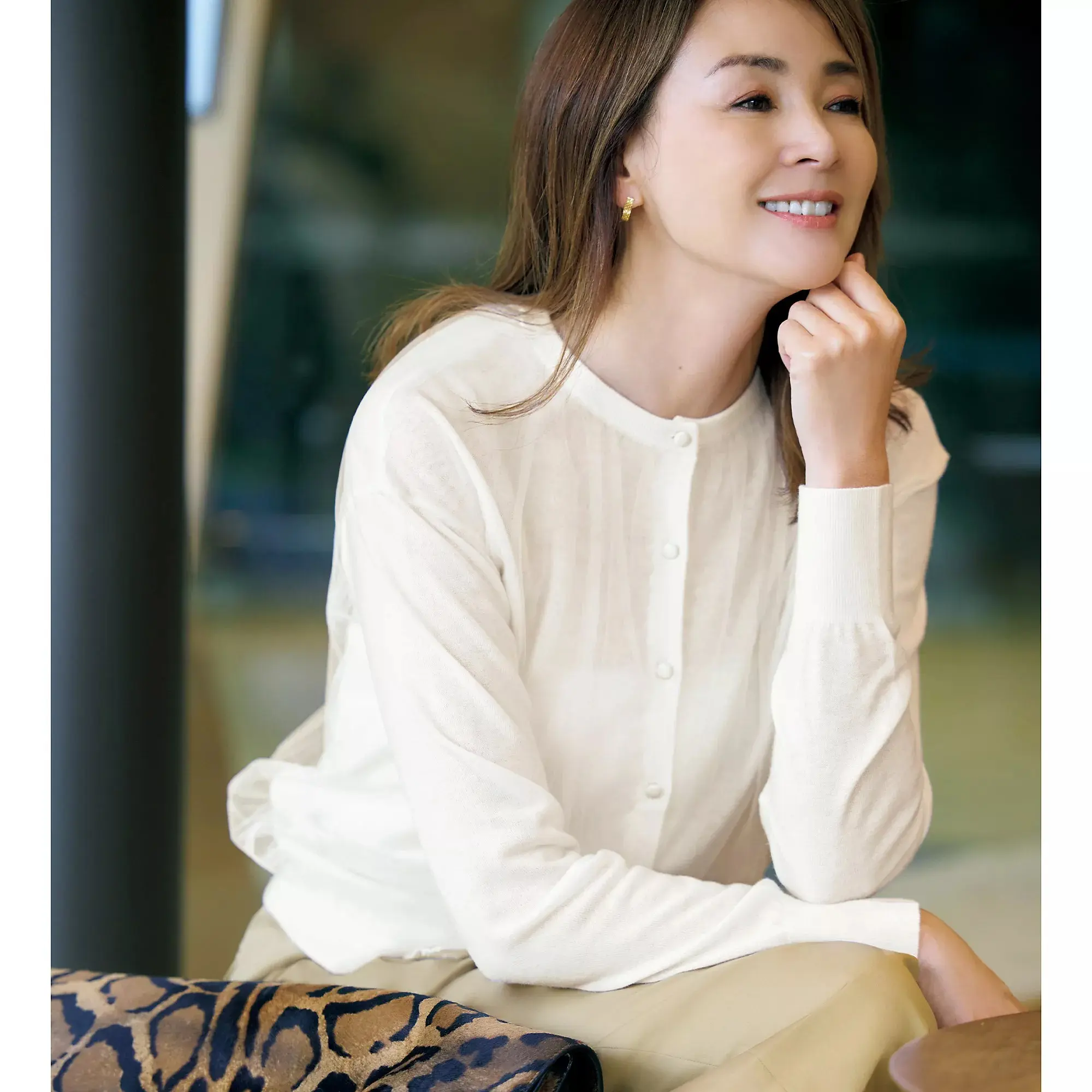 早春のお出かけをさりげなく華やかに！「E by éclat」軽やかアウター&amp;大人チュール_1_9