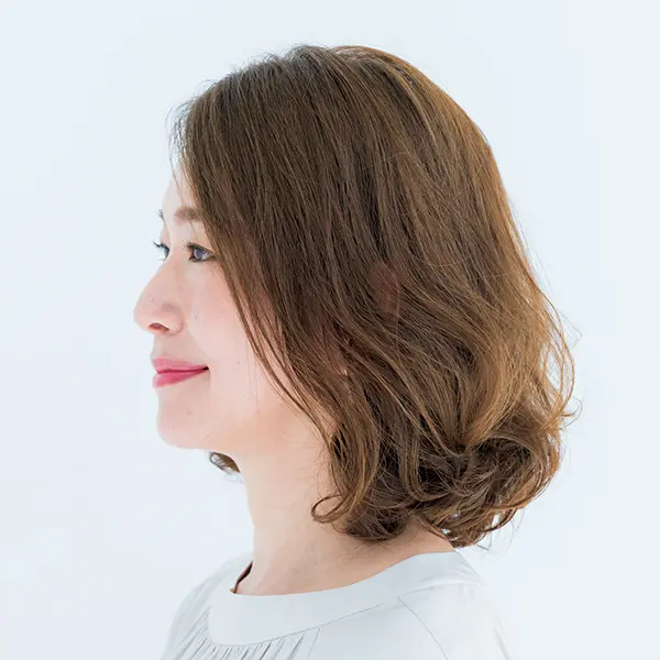 面長とボリュームのW悩みを品よくカバー“変形ひし形ボブヘア”【50代髪型・ヘアスタイル】_1_1-2