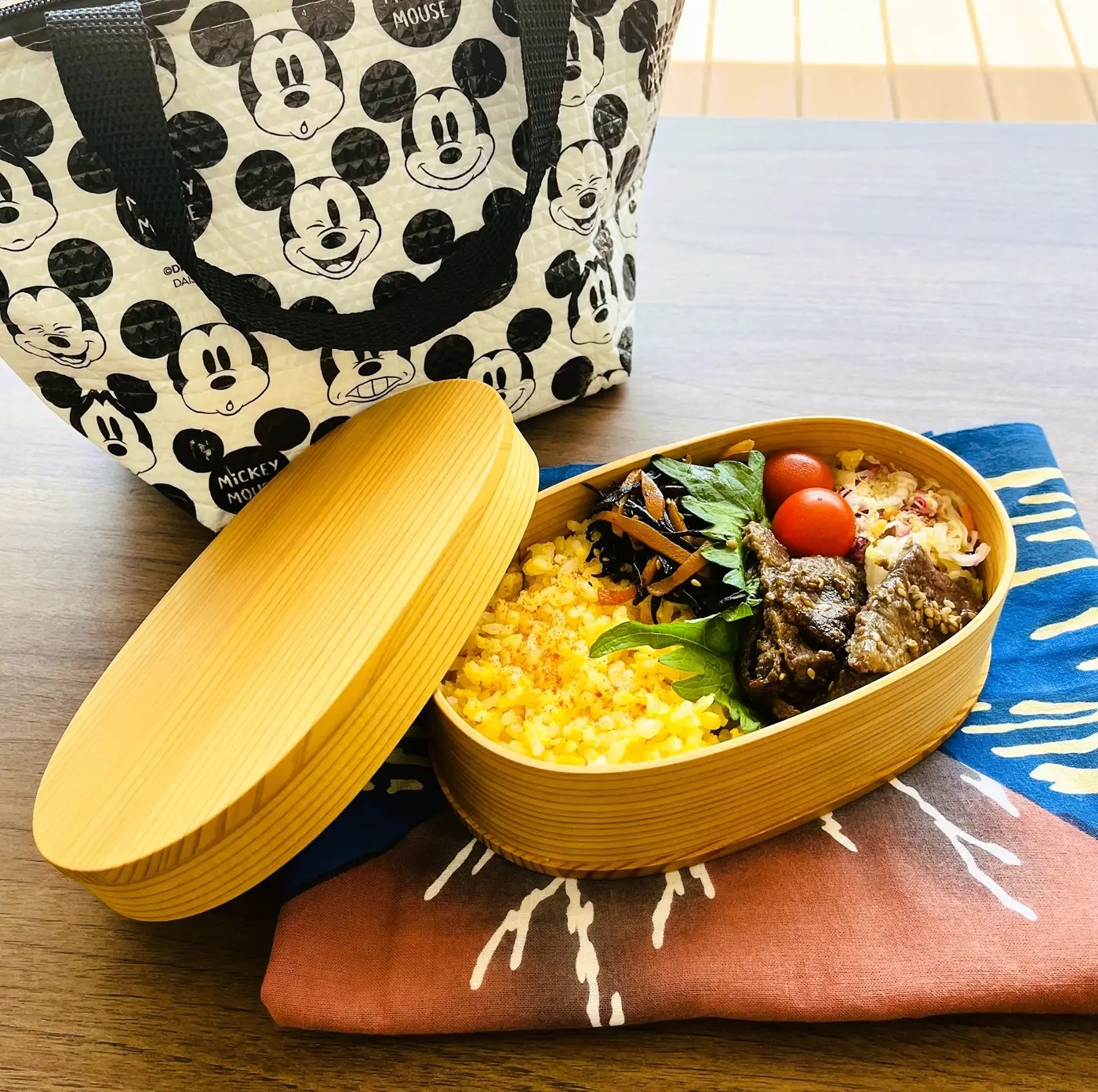 笠井さんの手作りのお弁当