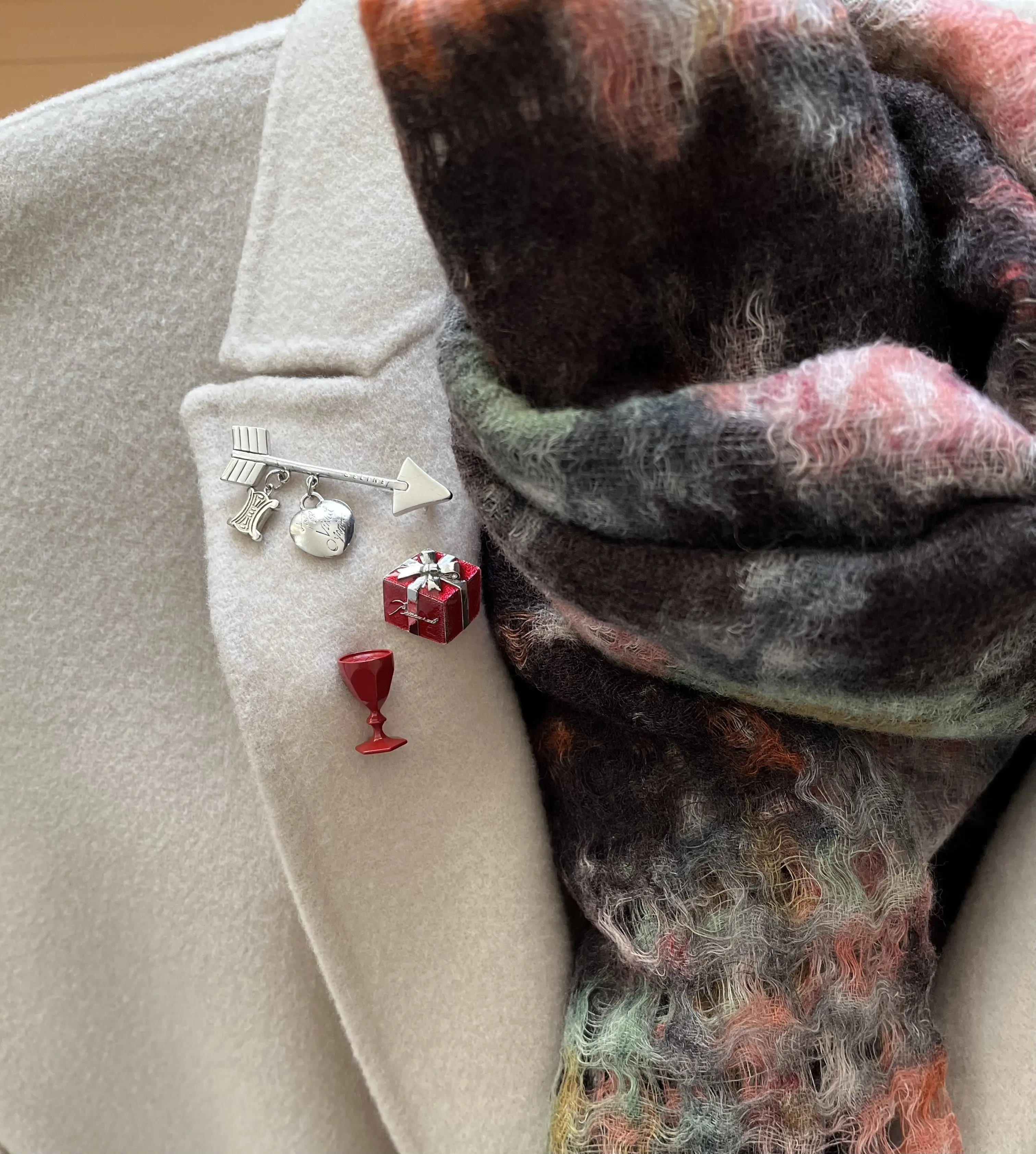 ブローチでクリスマス🎄_1_1