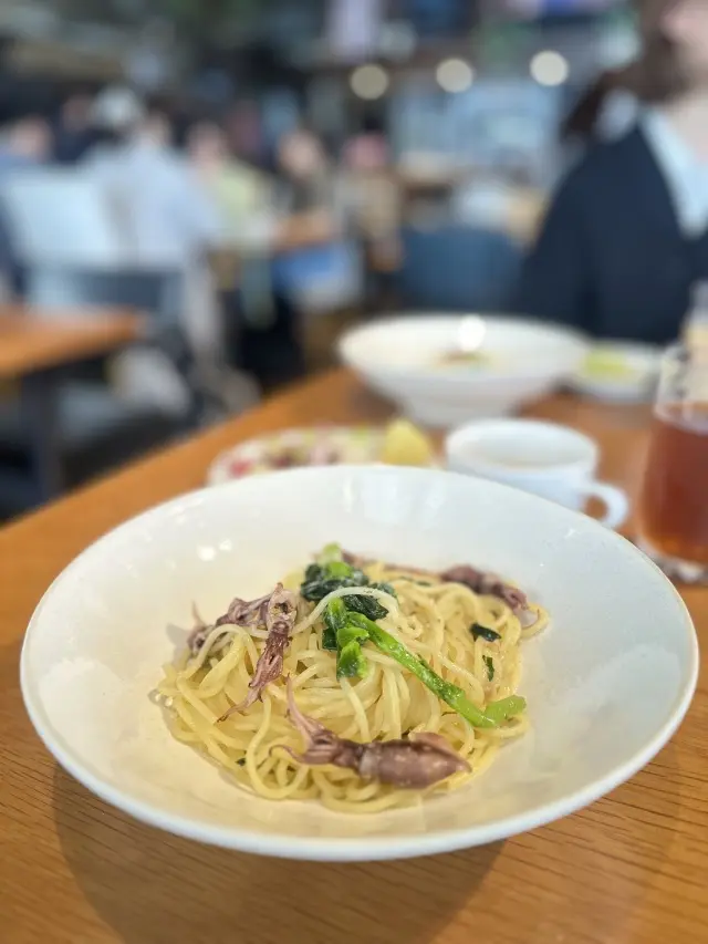 Zara白シャツで原宿でのおしゃれカフェランチと、抹茶ラテのひととき。_1_2