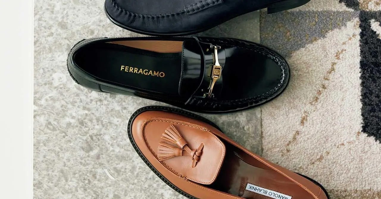 【美品】Manolo Blahnik(マノロブラニク) タッセル付きローファー 1d0f4cc9734203f52e7ea6da65d5d2