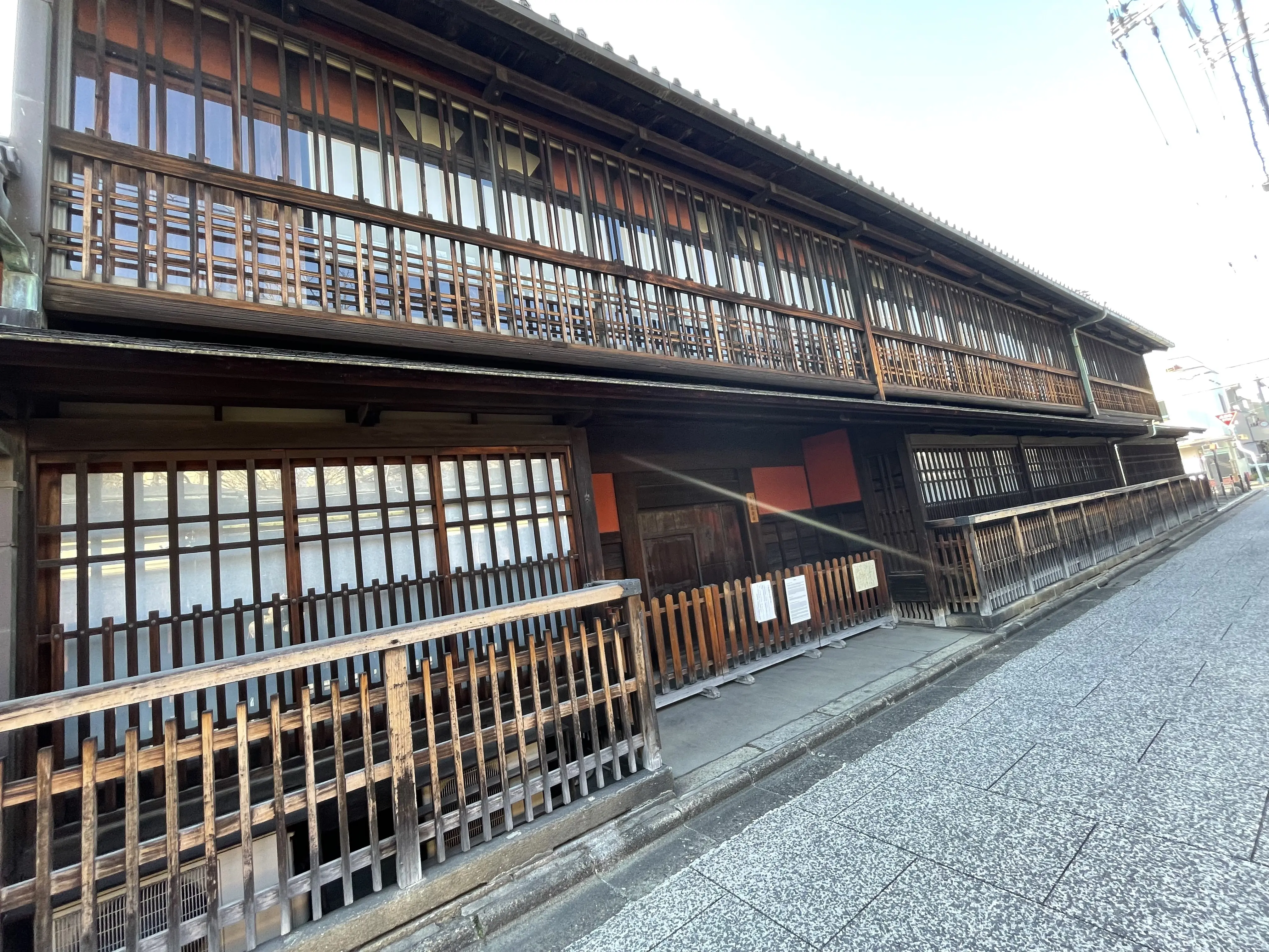 ひっそり…古民家カフェ  冬の京都2_1_1-2