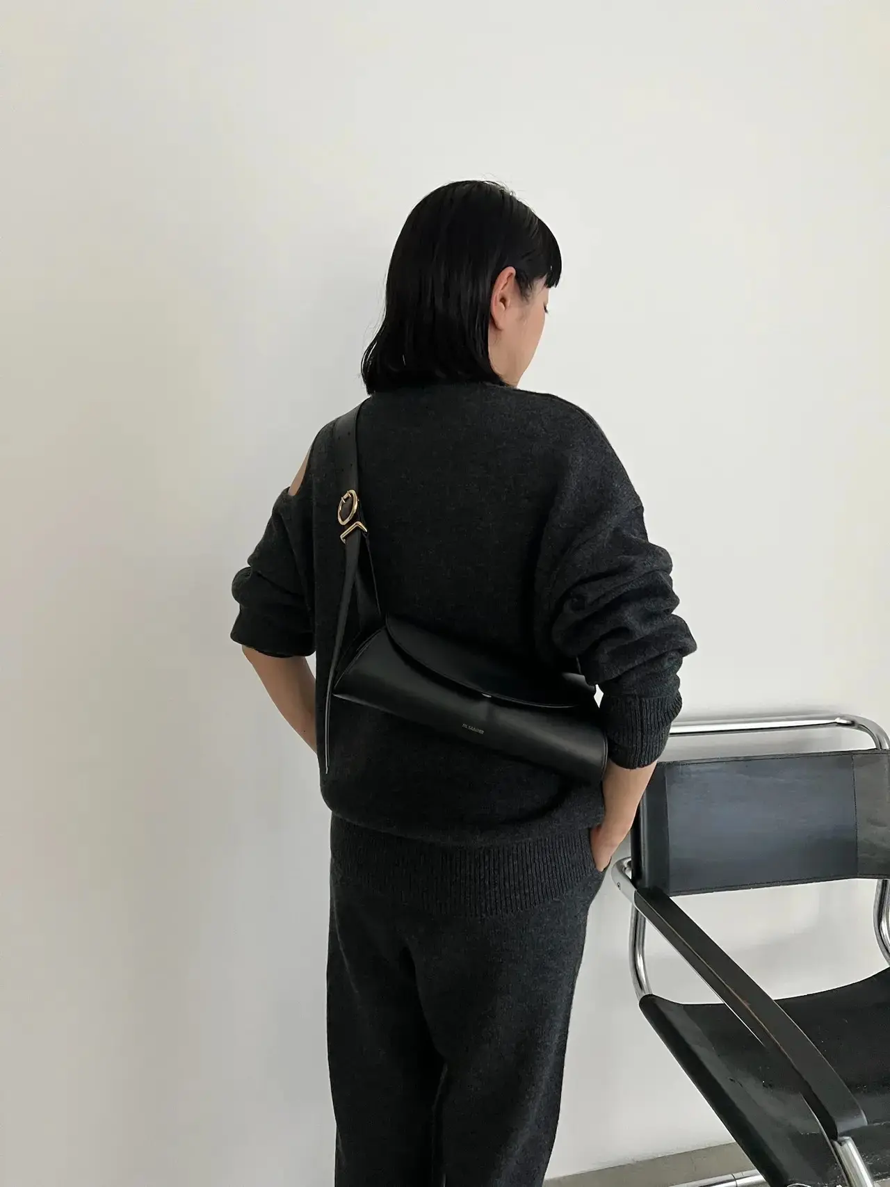 【おしゃれプロが愛する名品バッグ】JIL SANDER「カンノーロ」 エディター坪田あさみさん、 スタイリスト福田亜矢子さんのプライベートスタイル3DAYS_1_10