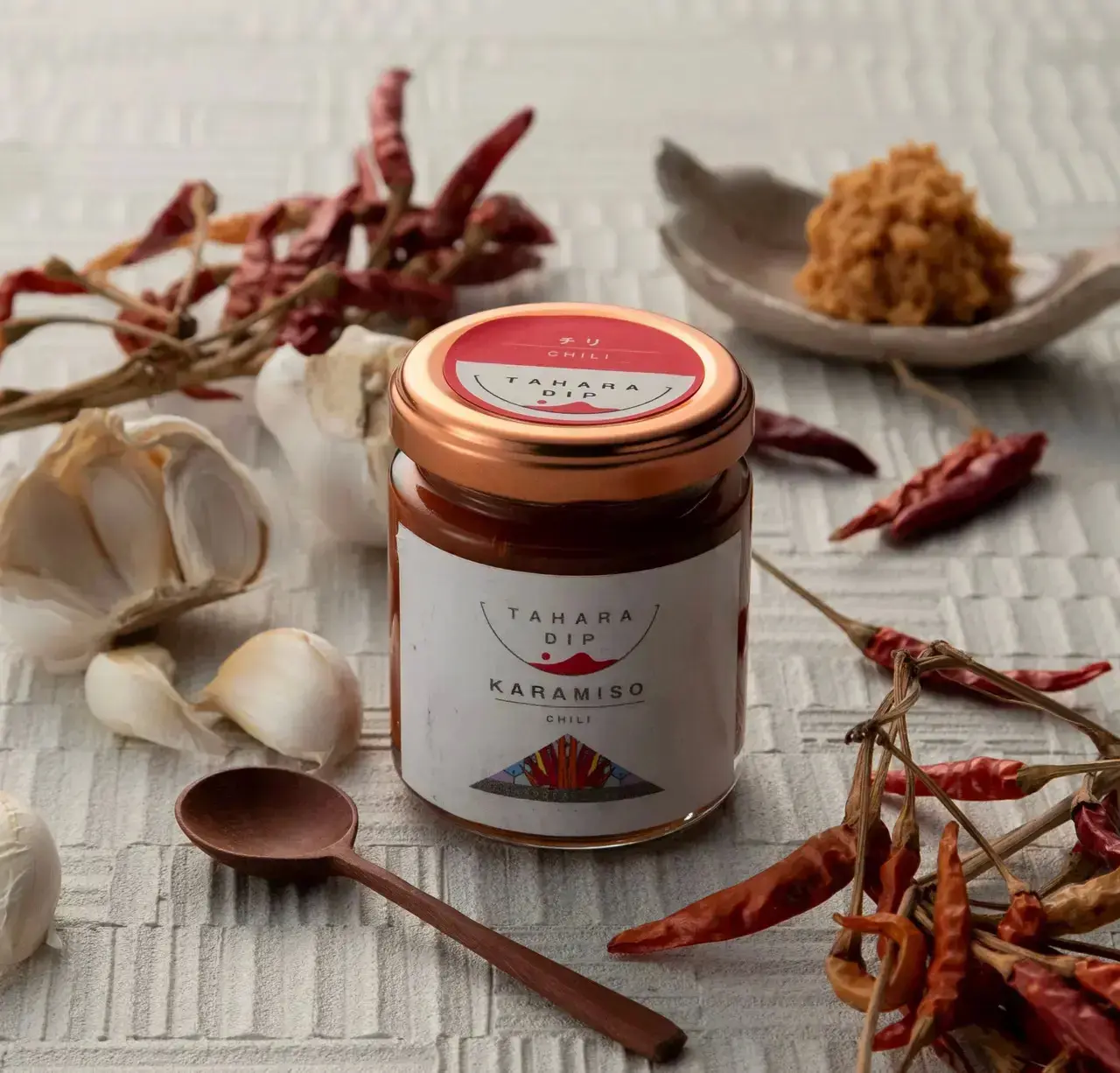 TAHARA DIPの「KARAMISO -NAGOYA COCHIN- 名古屋コーチン辛鶏肉みそ」