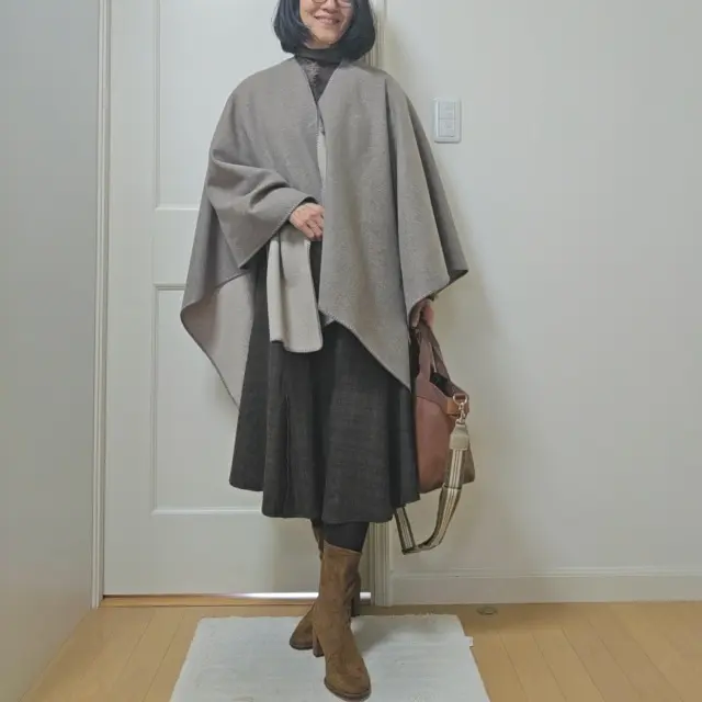 コーディネートで振り返る11月～旅も日常もニュアンスカラーで楽しむ11月の私～_1_9