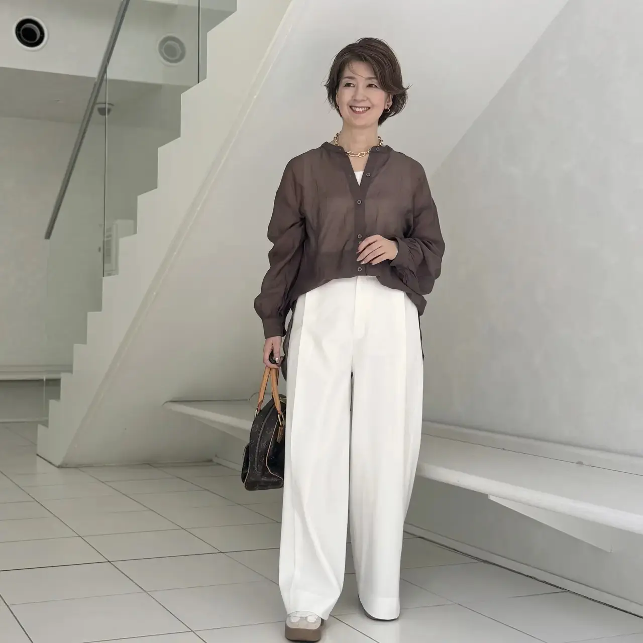 【おしゃれな50代のZARAコーデ】秋のおしゃれに絶対使える！デニムやスニーカーなど人気アイテムコーデ_1_11