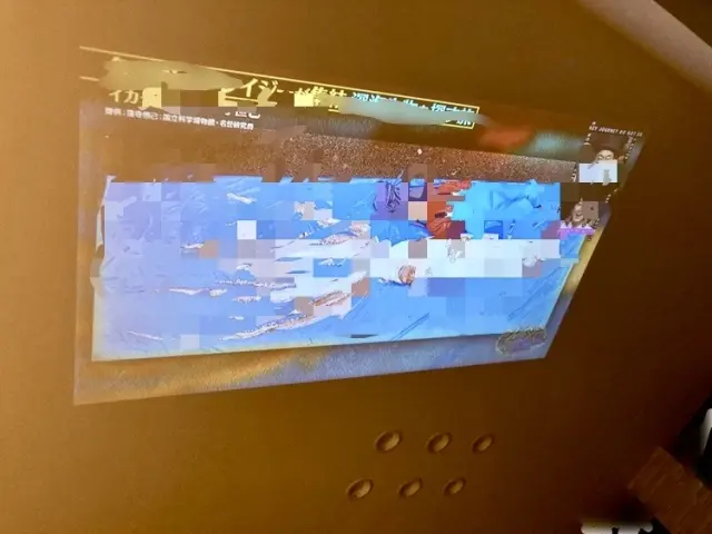 wanbo projector プロジェクターでクレイジージャーニーを観る 