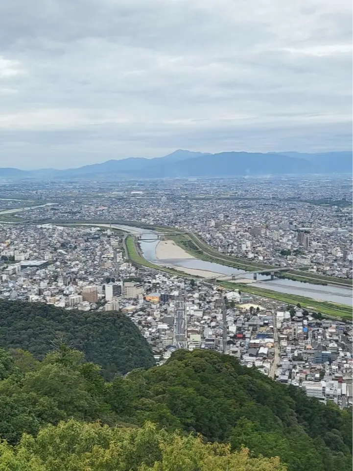 岐阜城展望台