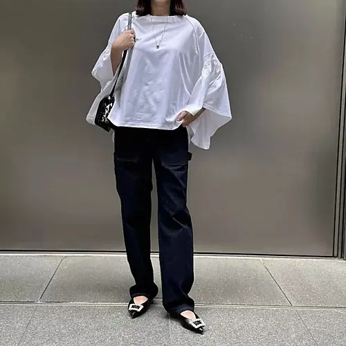 【50代秋コーデ】気温26度の服装。肌寒い季節の気温別コーデ25選_1_10