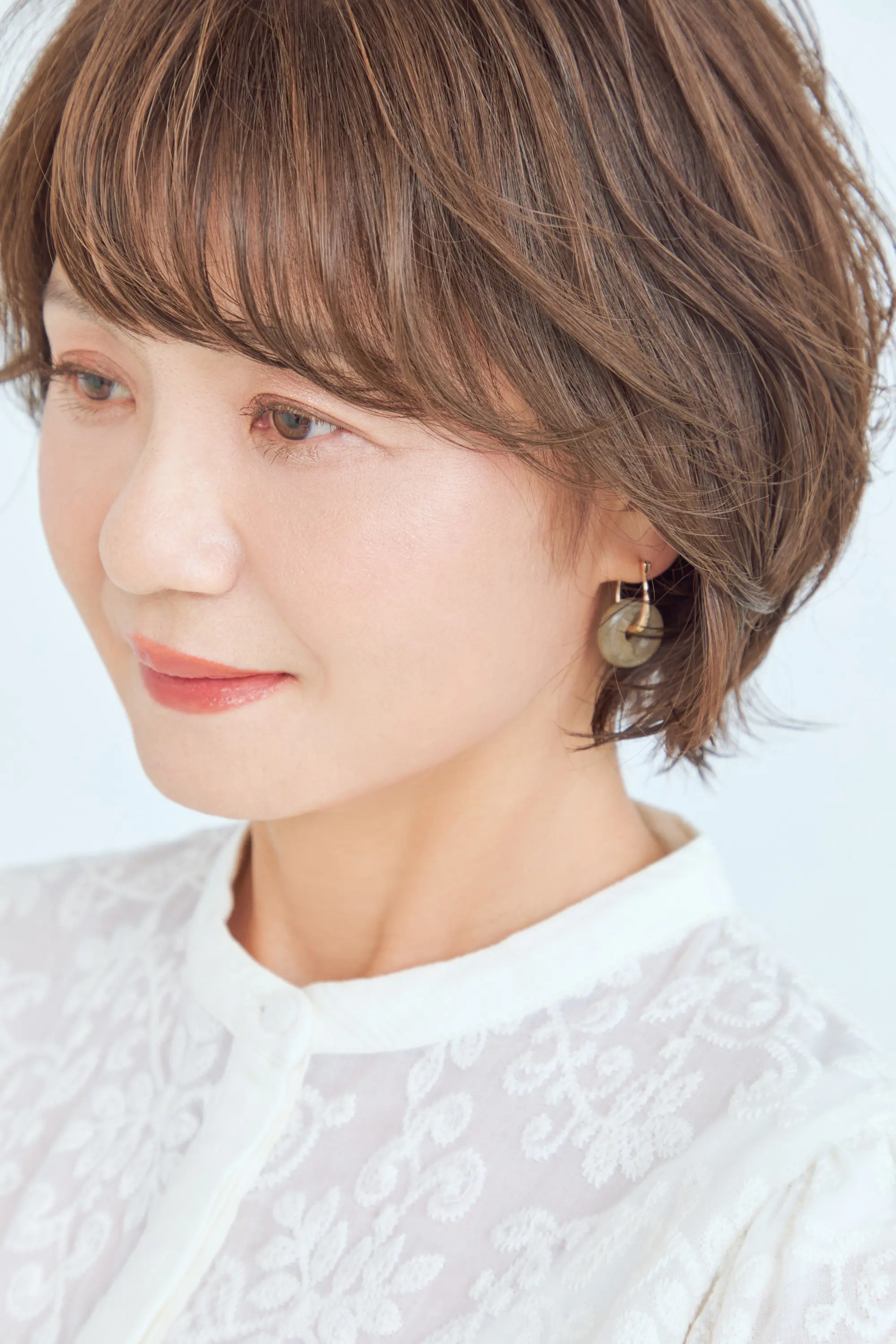 レイヤーショートヘアスタイルのポイント