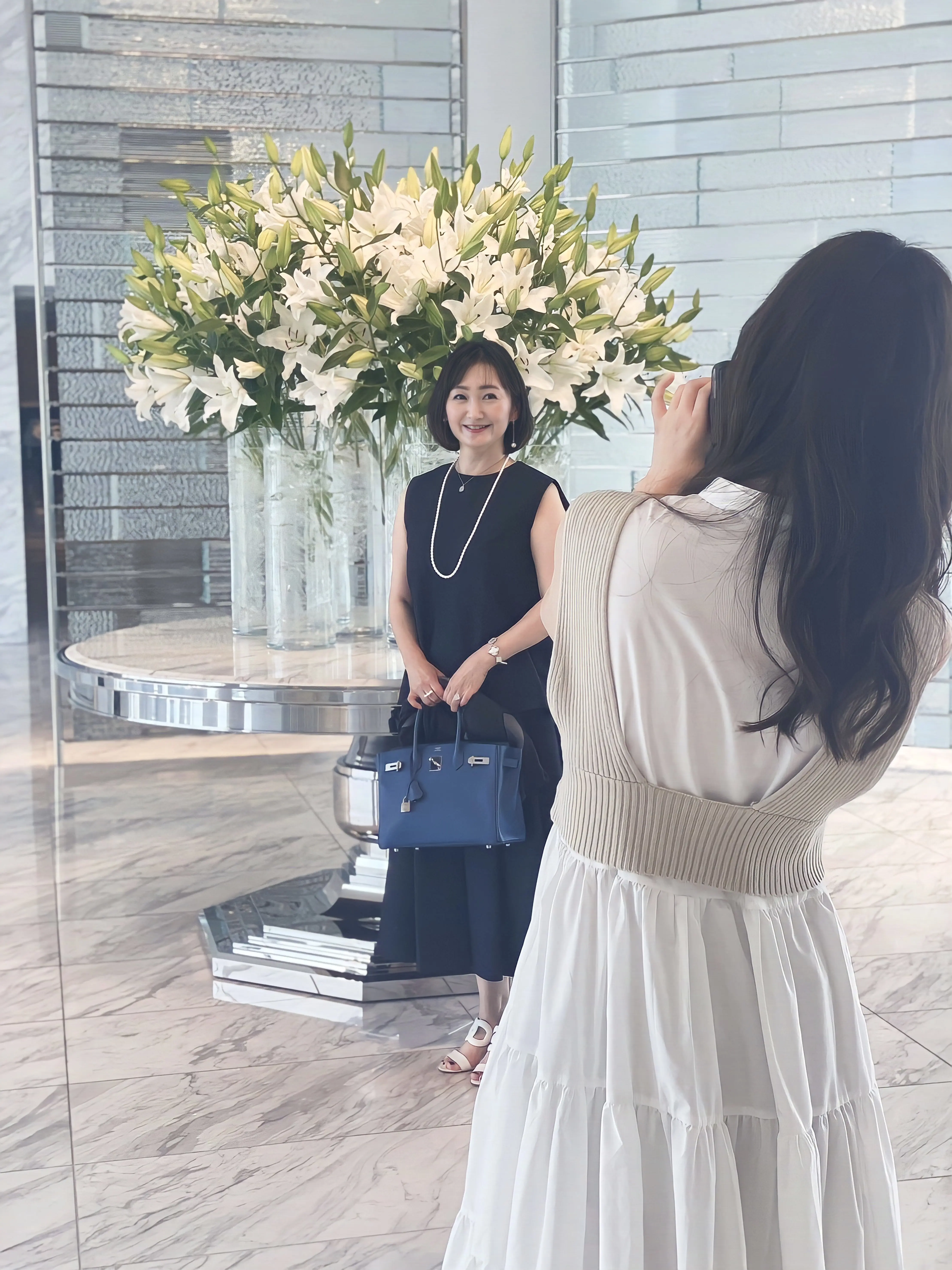 大人女子のランチ会は着映えセットアップで♪ | チームJマダム sallyの