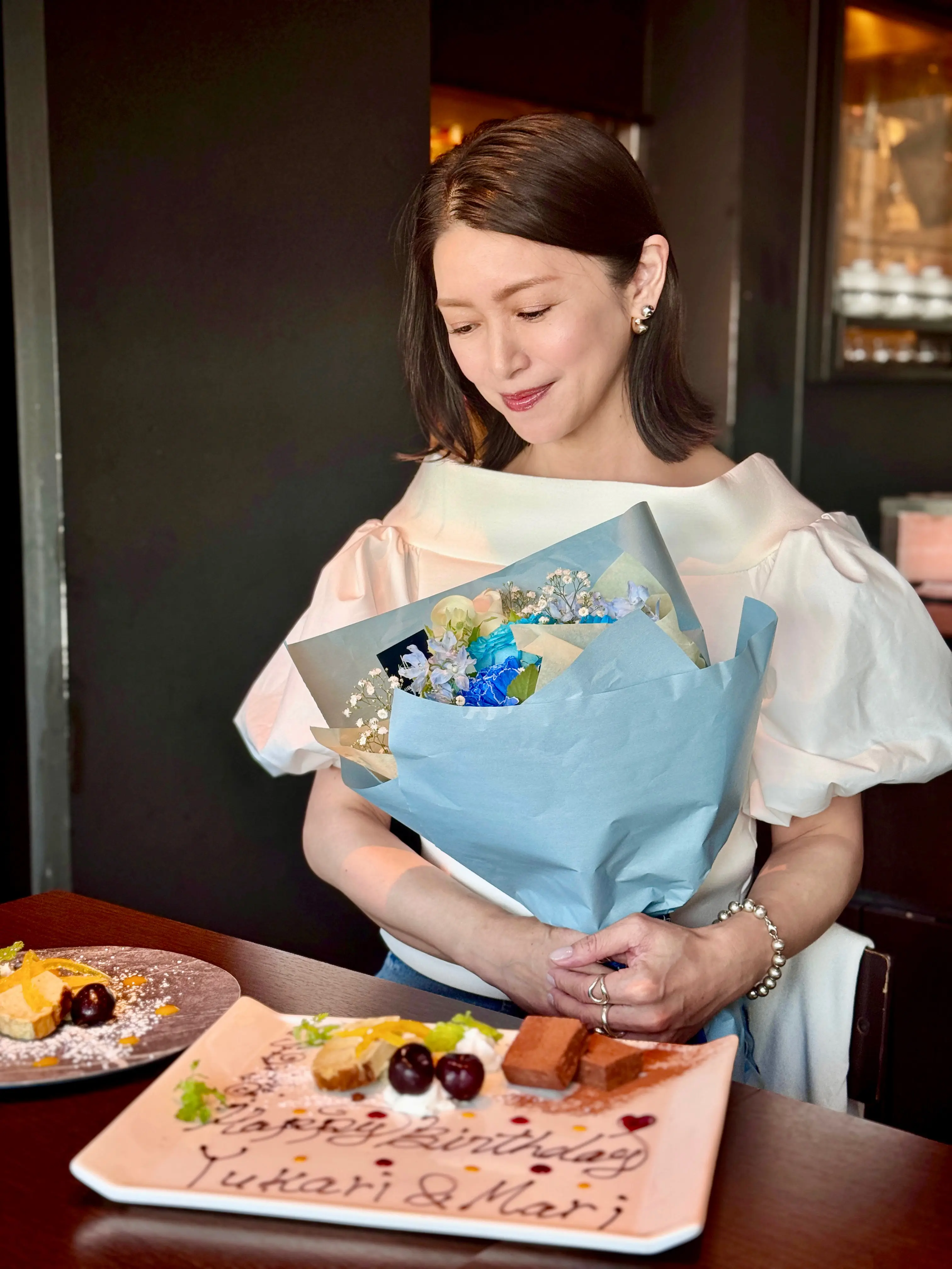 ZARAのワイドデニムにオフショルダーで大人可愛く♡_1_11