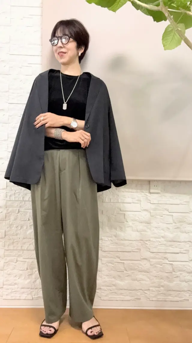GU購入品　パンツ　サンダル　サングラス　ユニクロ　シアー素材