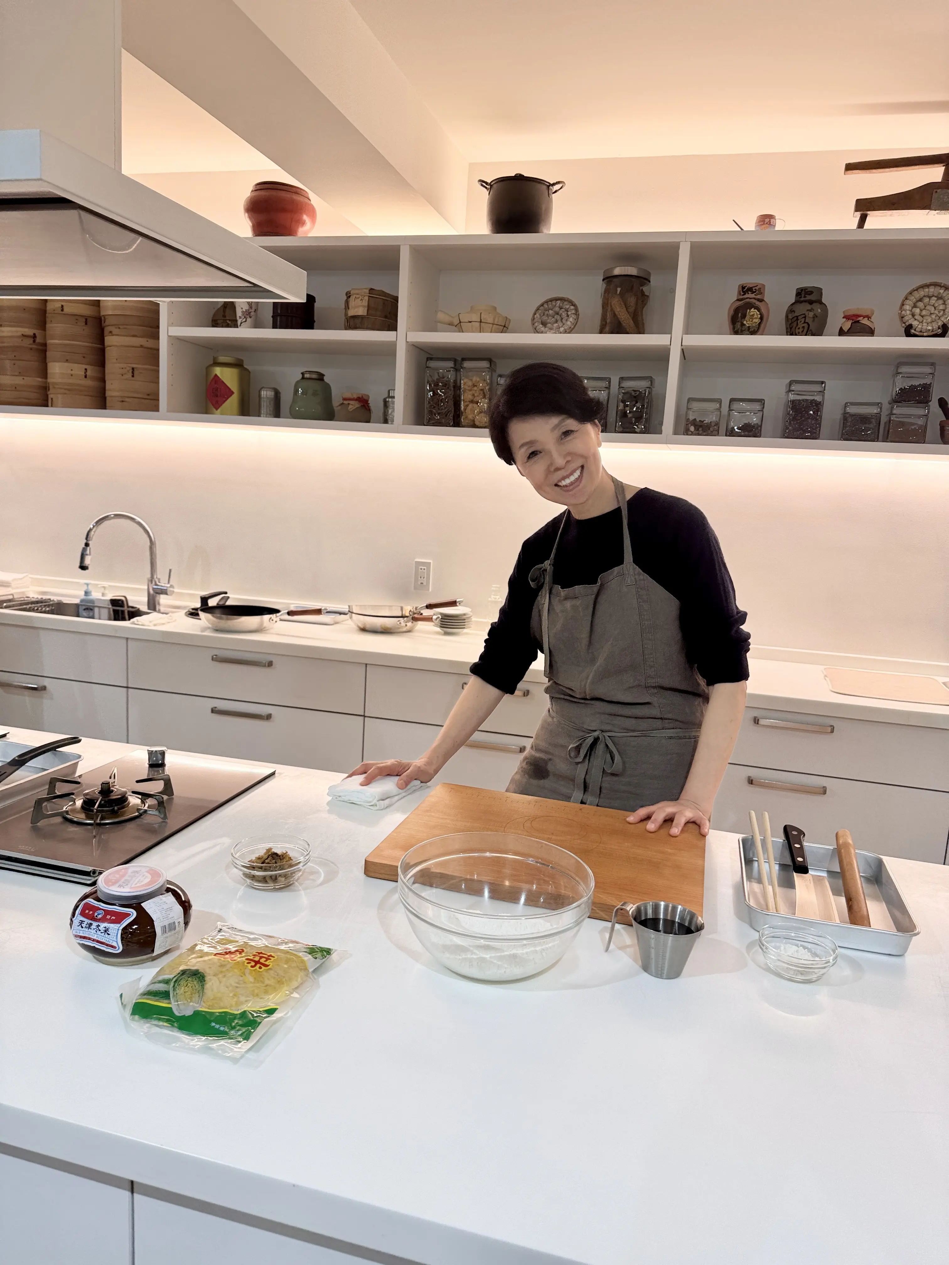 憧れの料理研究家 ウー・ウェン先生のお料理教室へ_1_1