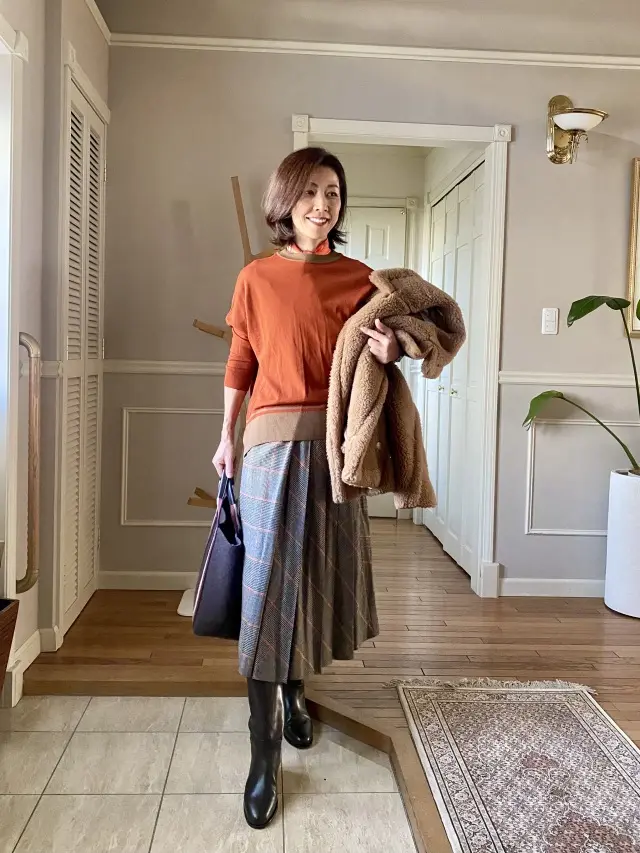 ロングブーツで暖かく_1_1