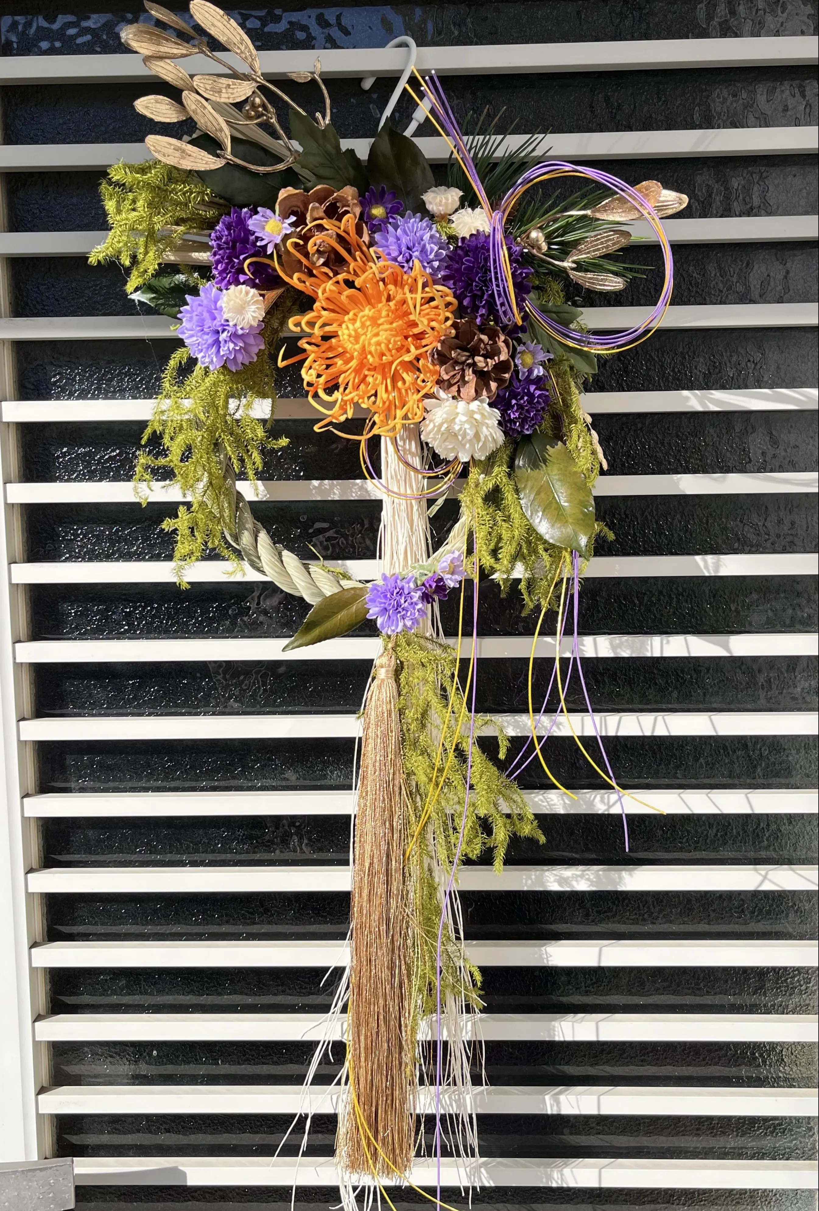 今年のお正月飾り。そして私のの〜んびりのお正月_1_12