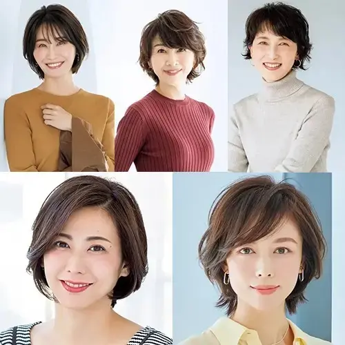 【50代に人気のヘアスタイル・髪型カタログ】おばさんぽくならずに若見えを手にいれる！ショート・ボブ・ミディアム・ロング別