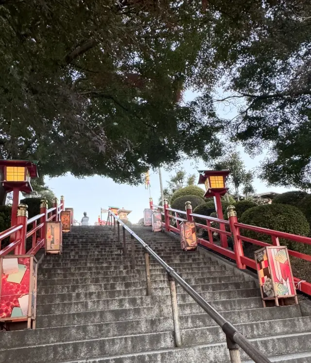 眺め最高！ご縁を結ぶ朱塗りの美しい足利織姫神社_1_4