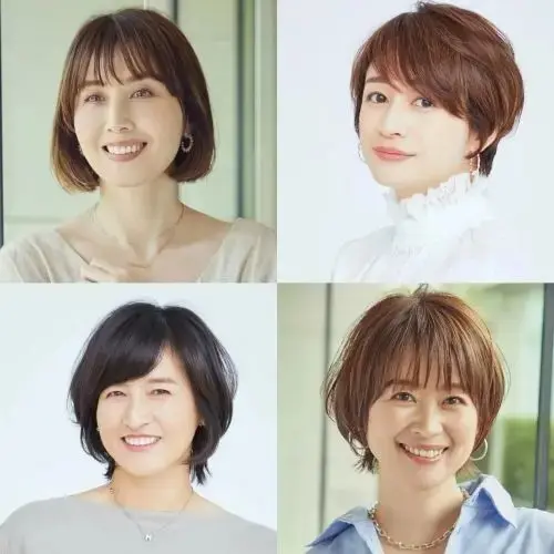 【50代に人気のヘアスタイル・髪型カタログ】おばさんぽくならずにー5歳が叶う！ショート・ボブ・ミディアム・ロング別