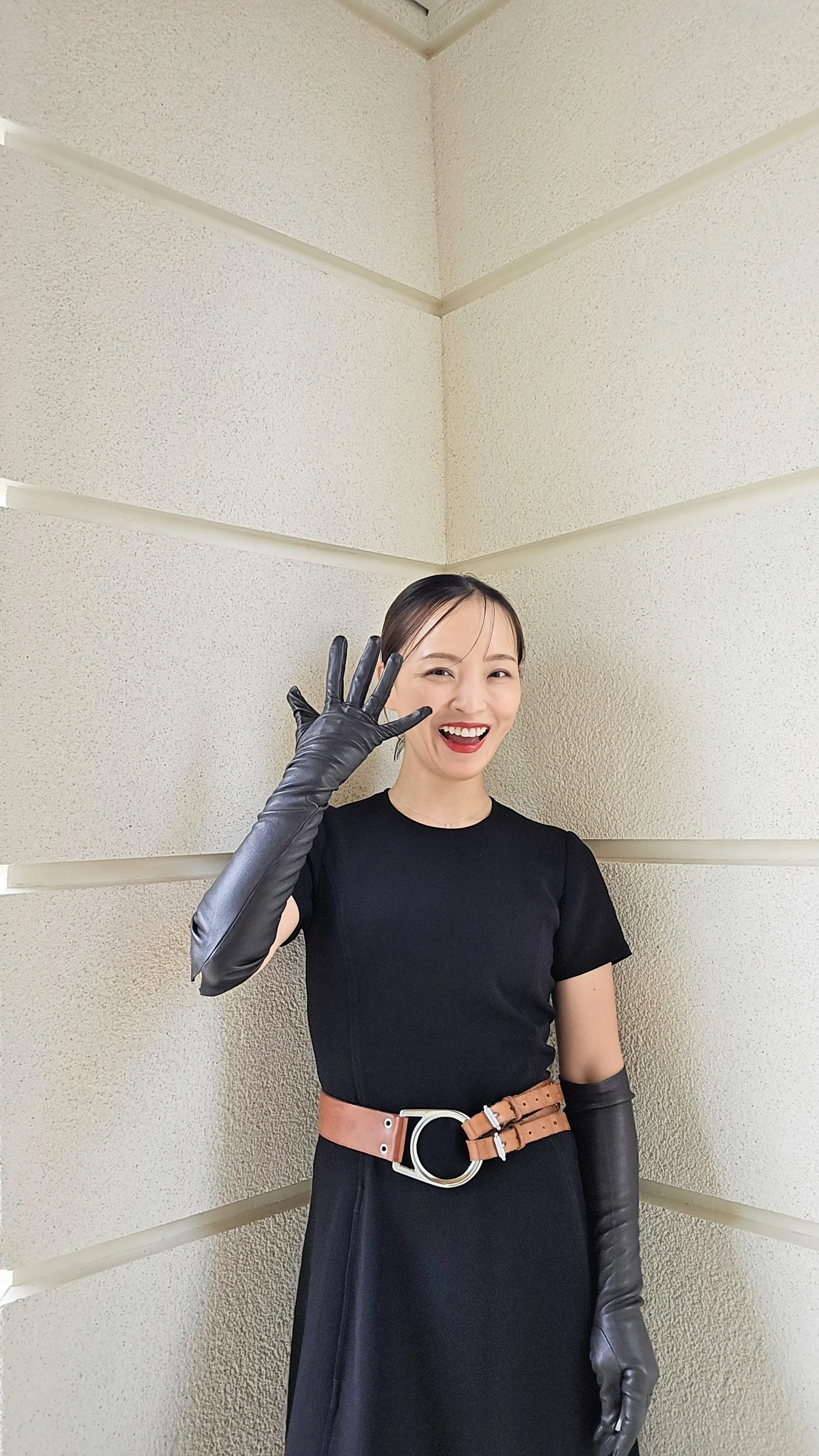 ZARA　ロンググローブ