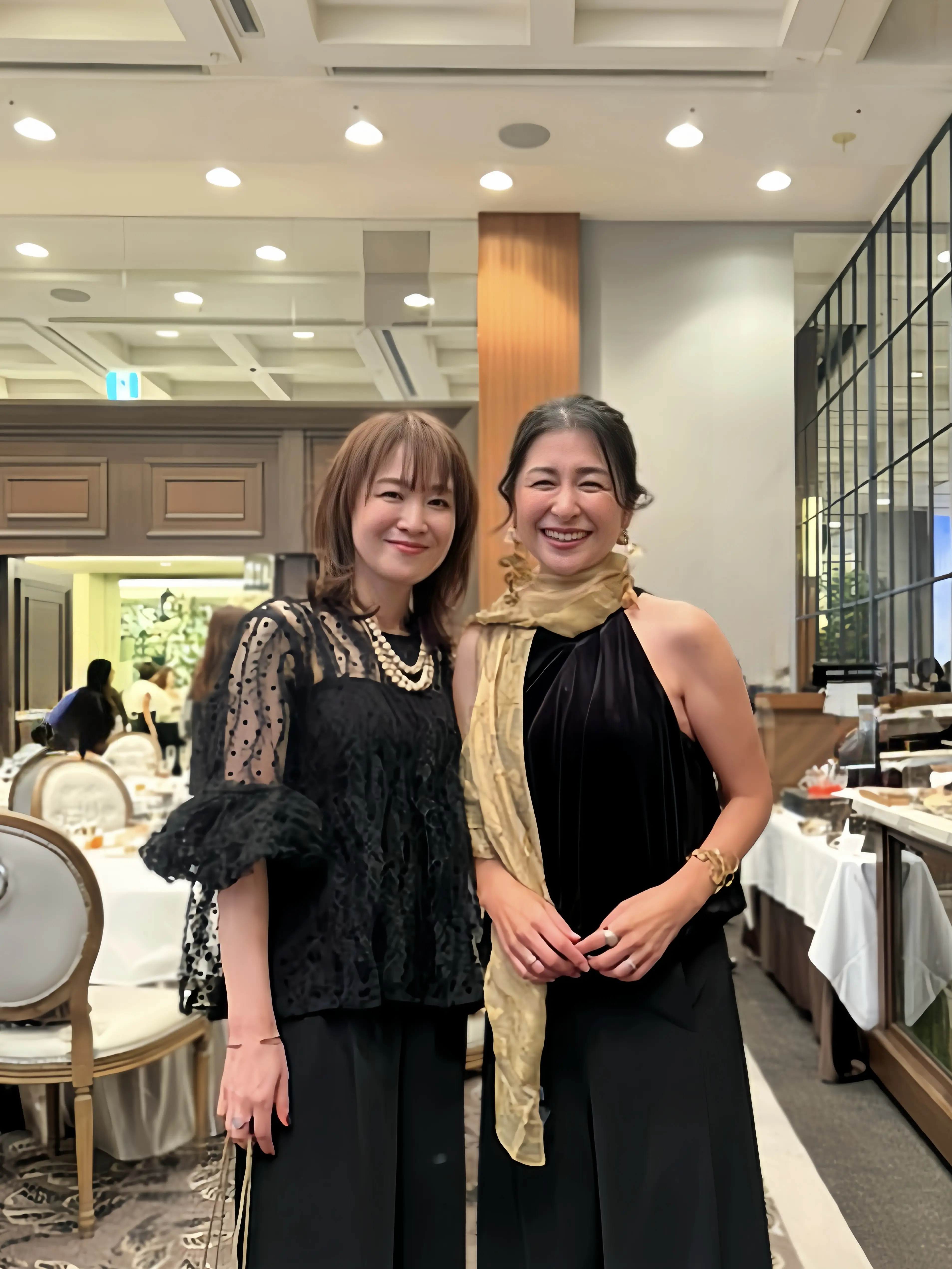 エクラ華組　Jマダム　50代パーティーコーデ　アラフィフパーティーコーデ　ソワレドエクラ