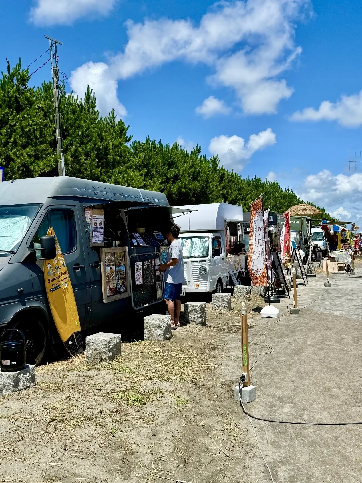 大原海水浴場　サマーフェスティバル　キッチンカー