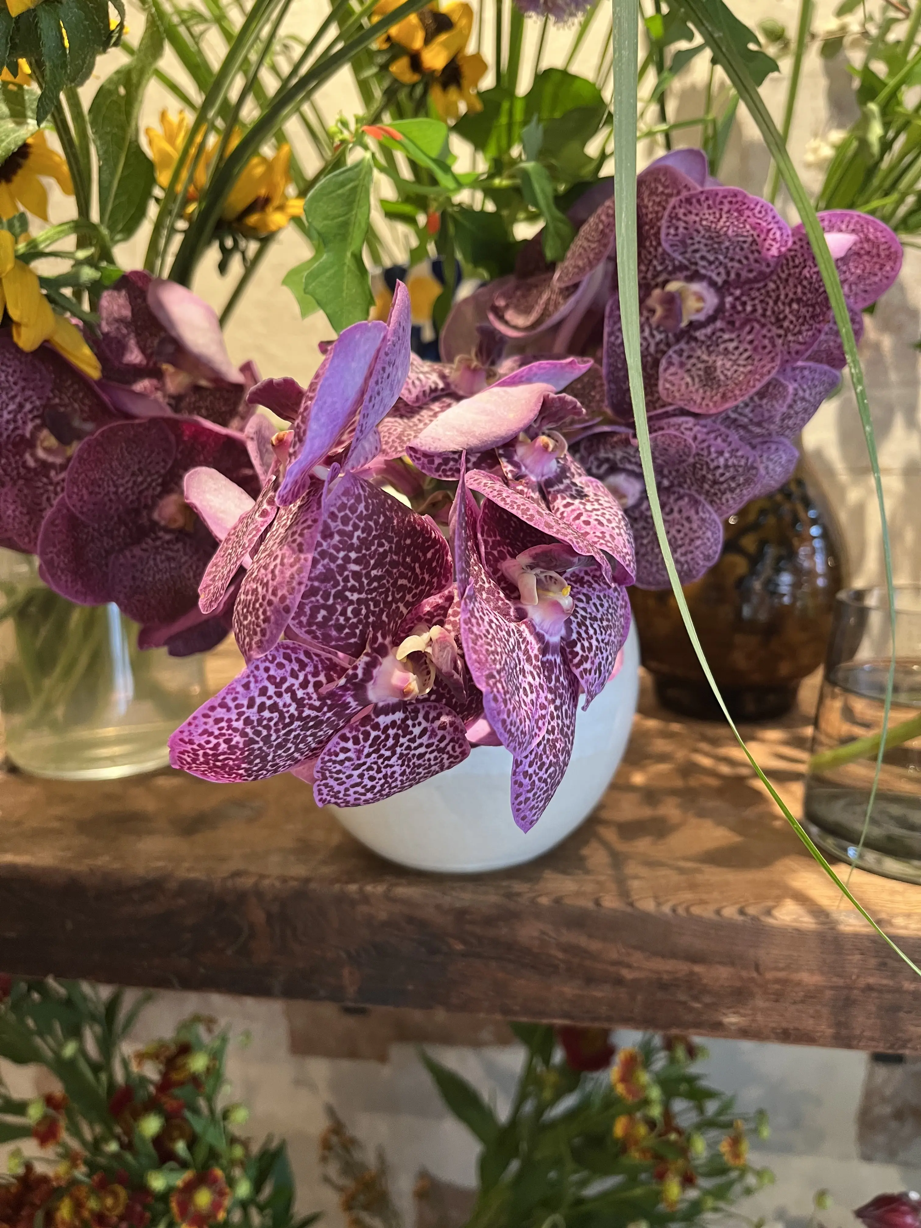 久々の花活♪秋色のお花の中で〝花屋で写真館〟_1_4