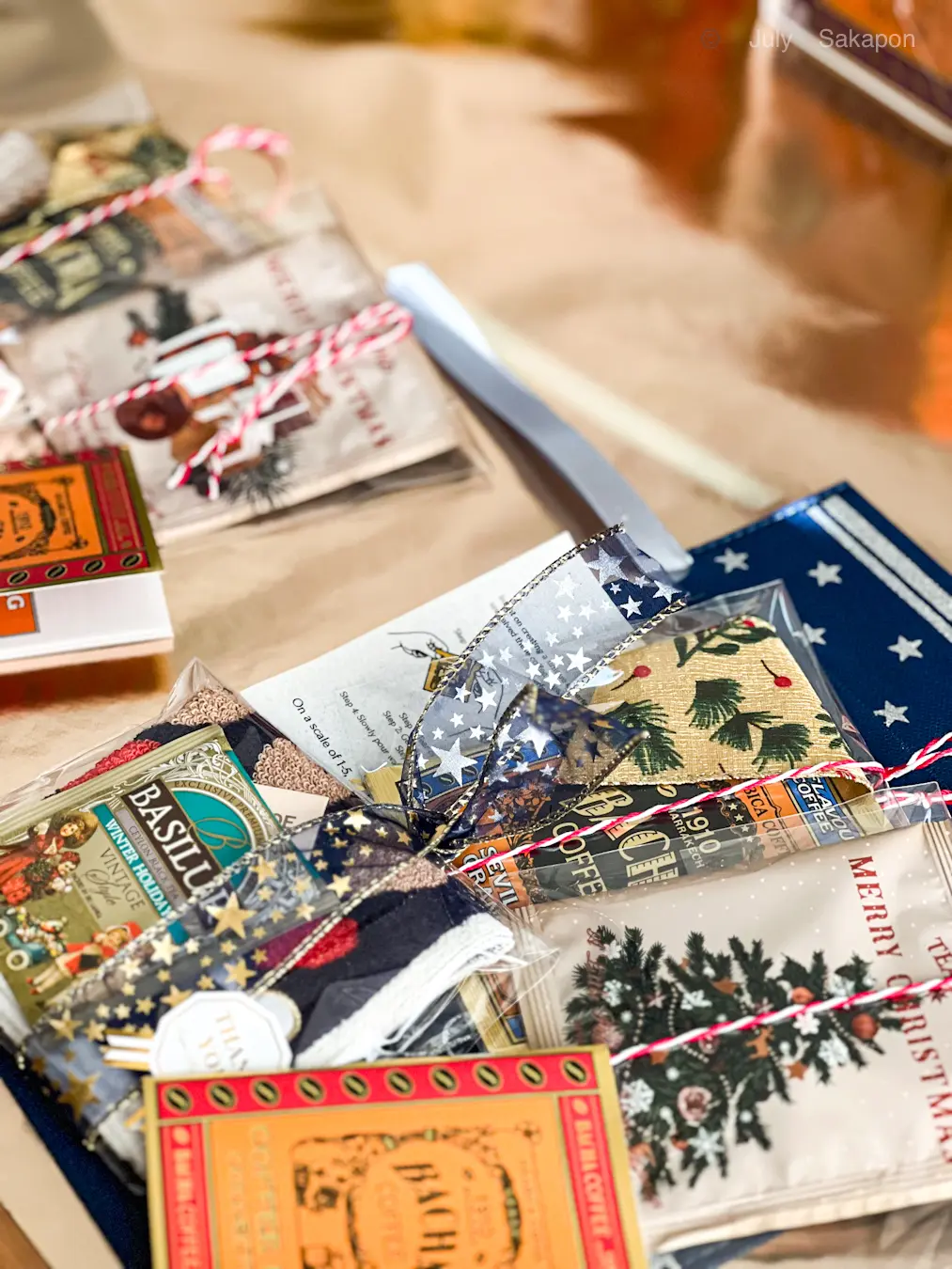 【プチギフト】自宅でChristmasラッピング🎁の巻✨_1_9