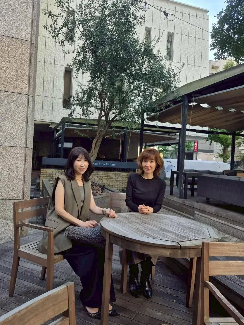 ジャスミンさんとの久々ランチ♪GUプチプラコーデ➕ブーツで永田町へ。_1_6