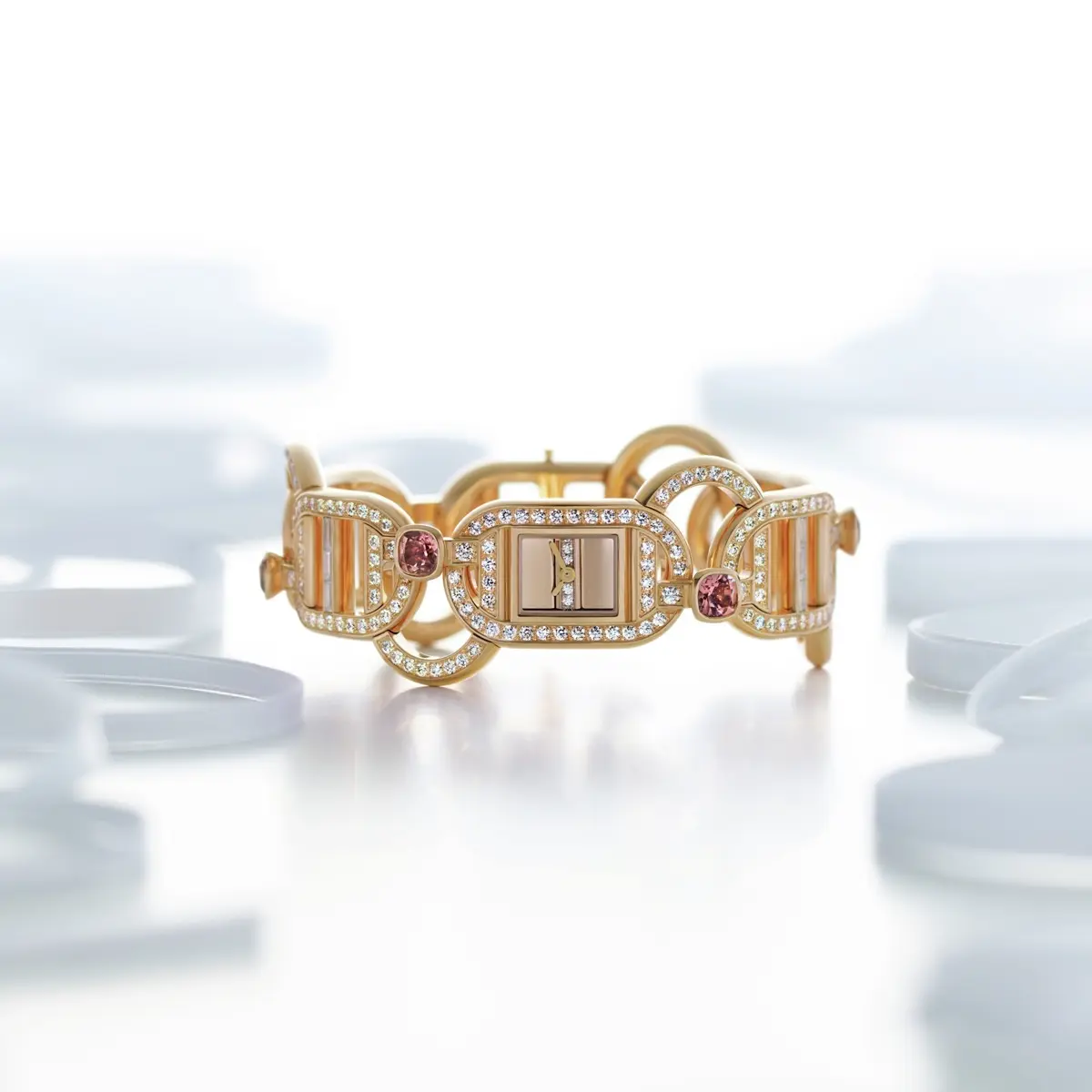 エルメスのマイヨン リーブル ウォッチ