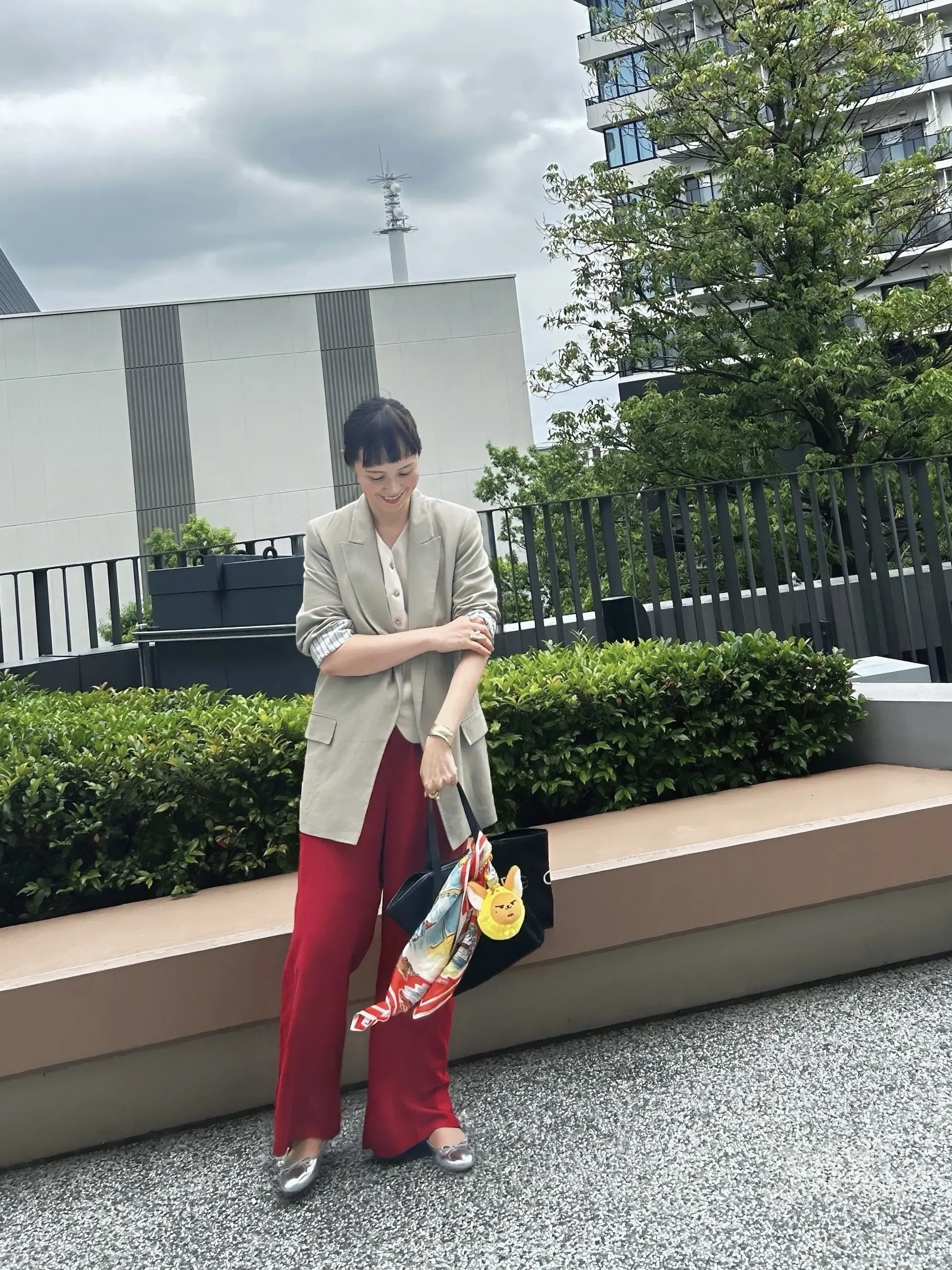 【H&amp;M】これからの季節は麻混のパンツが大活躍_1_9