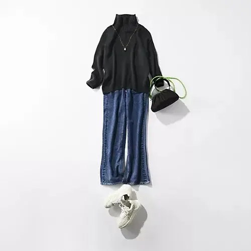 【50代 ファッション】気温18度に頼れる！「上質ニット」着回しコーデ10選_1_10