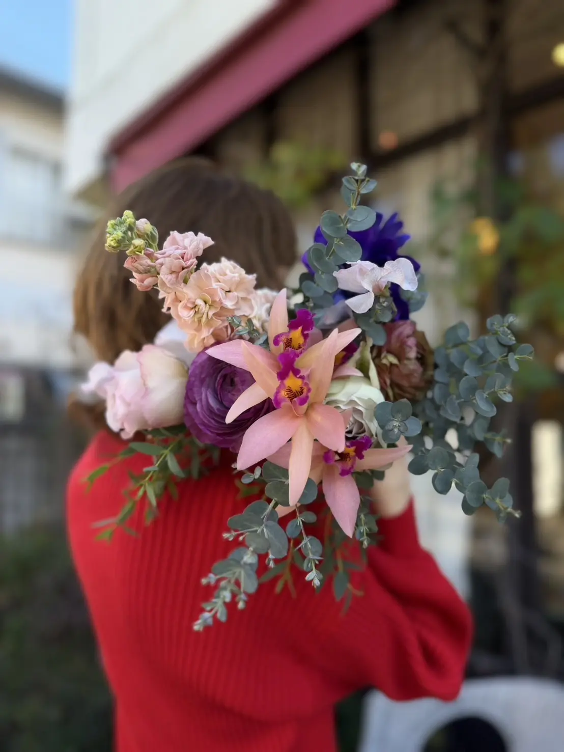 誕生日のブーケと最後にちょっとだけキラキラ観賞_1_9