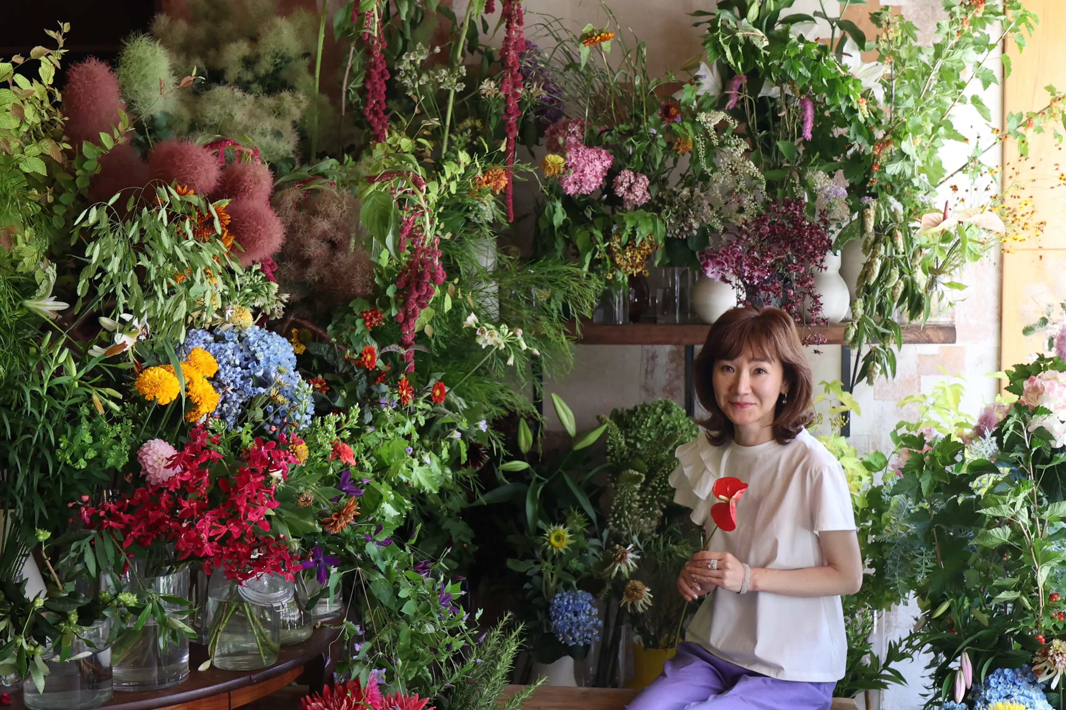 初夏のお花で『花屋で写真館♪』_1_10
