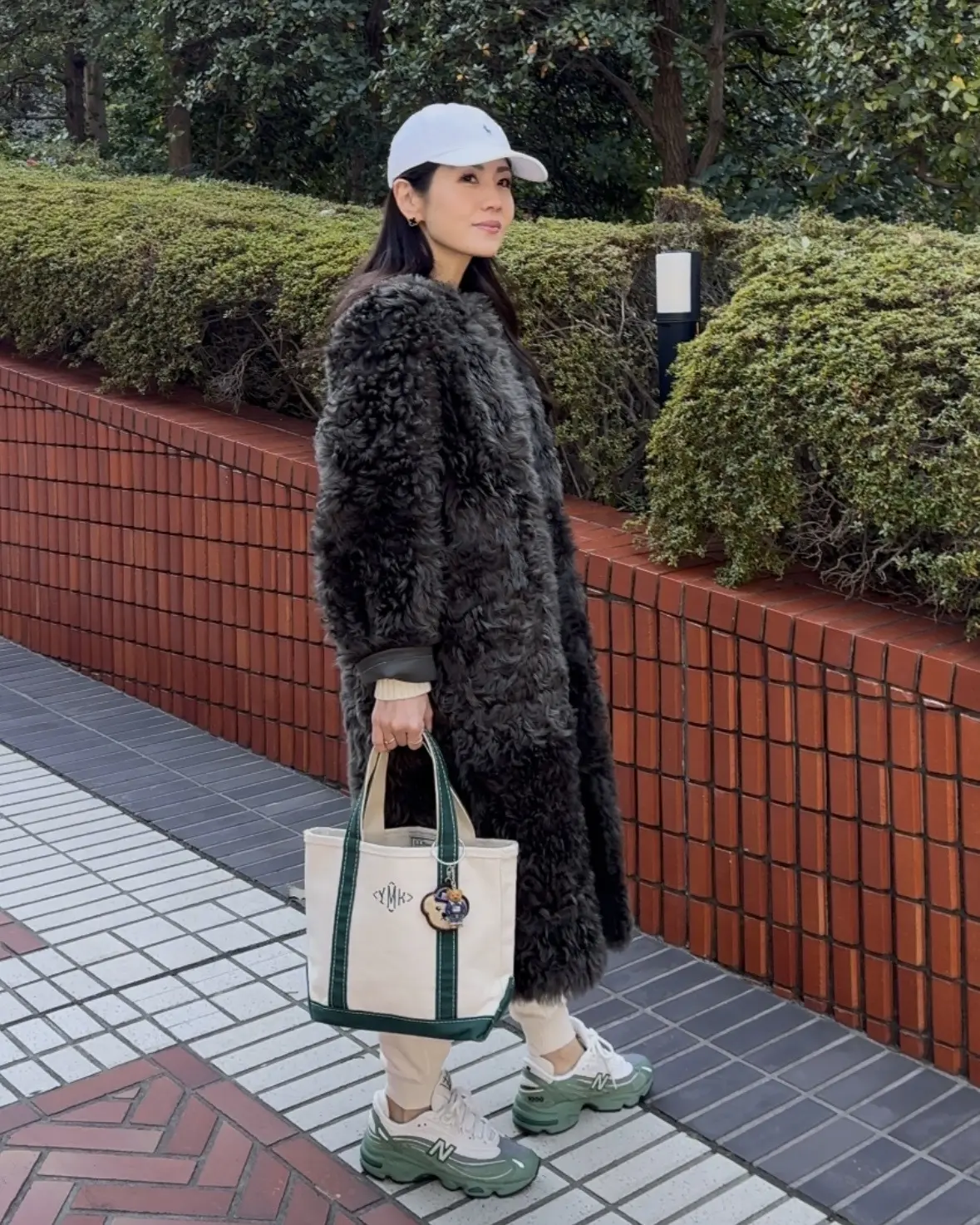 旅先でも品よく。京都2泊3日、大人のムートンコート着回し【1日目】_1_3