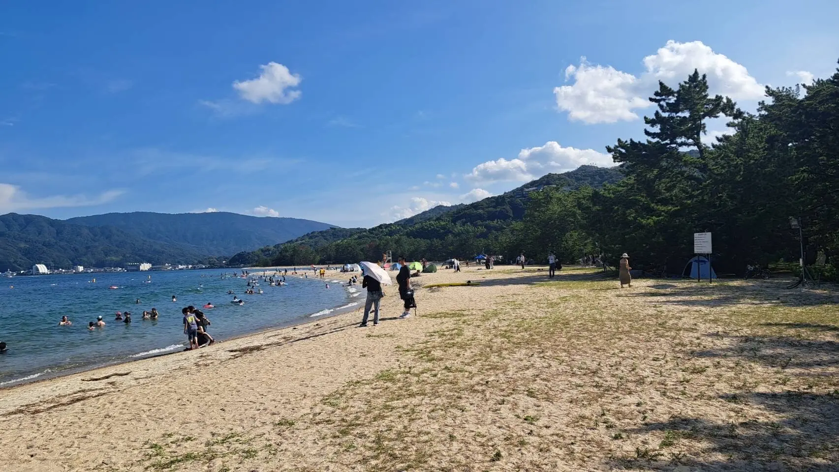 天橋立の海岸
