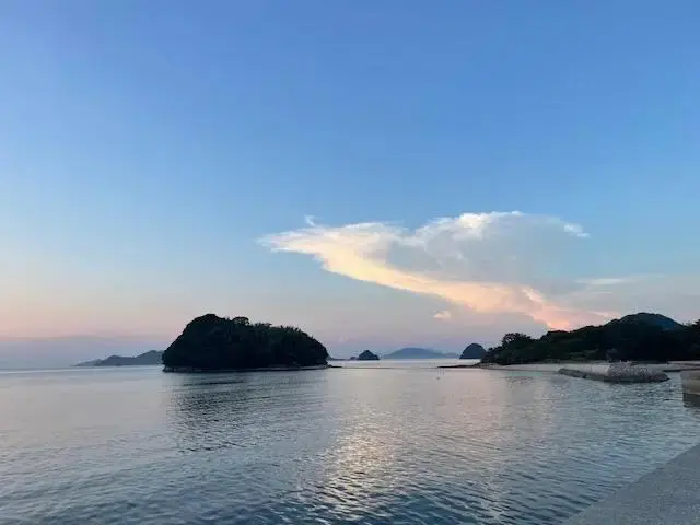 山口県の最東端にある周防大島の海