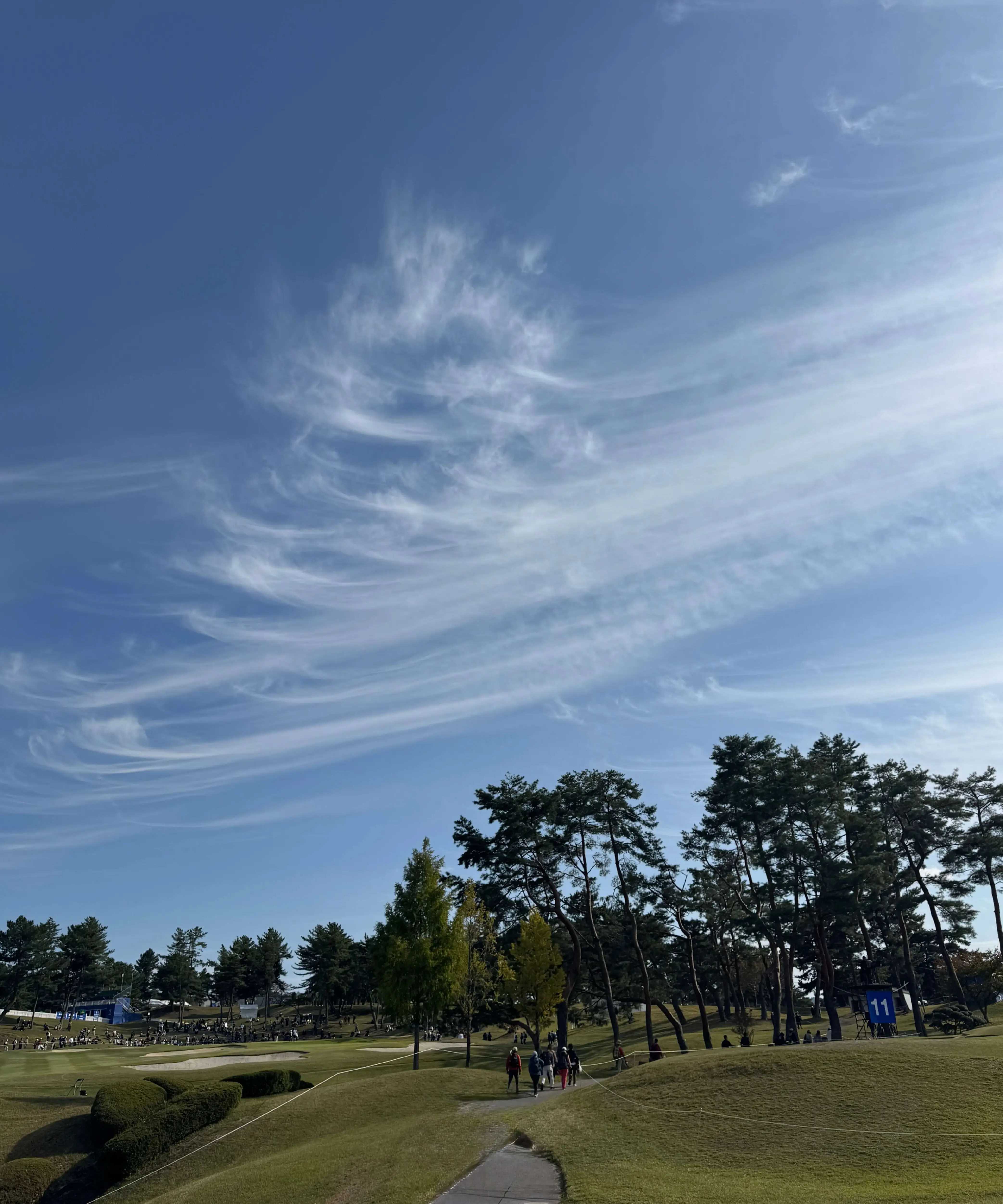 TOTO JAPAN CLASSIC　ゴルフトーナメント風景