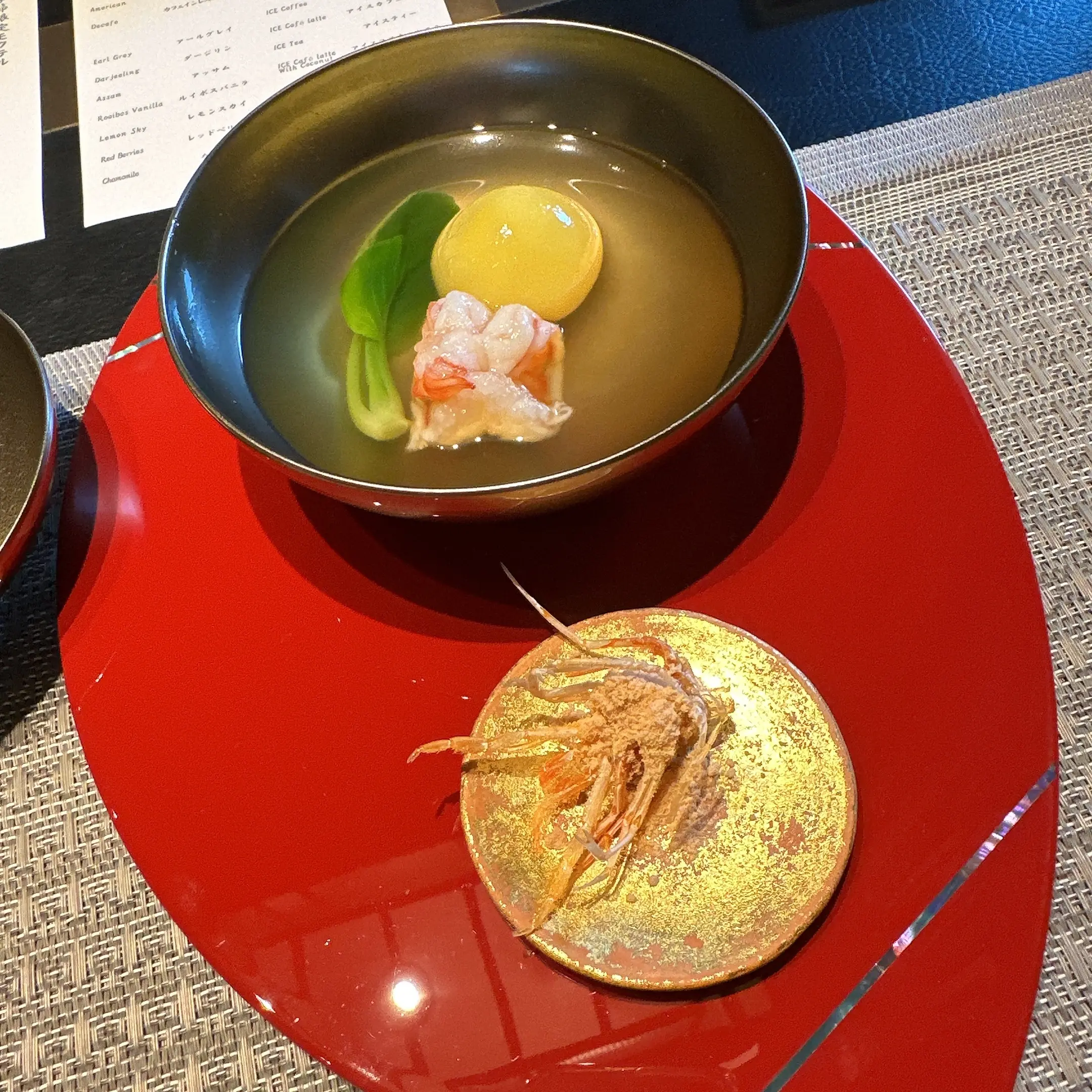 華暦の花茶膳の料理