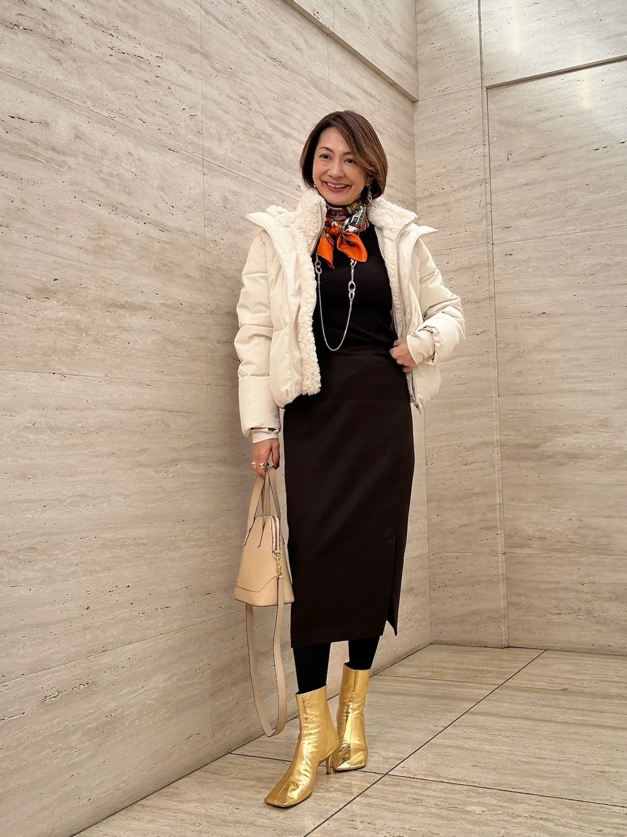 ZARAのダウンで冬のあったかコーデ_1_12