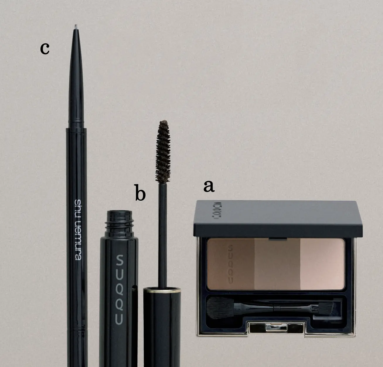 猪狩幸子さん（ビューティエディター）の美眉メソッド 使用アイテム