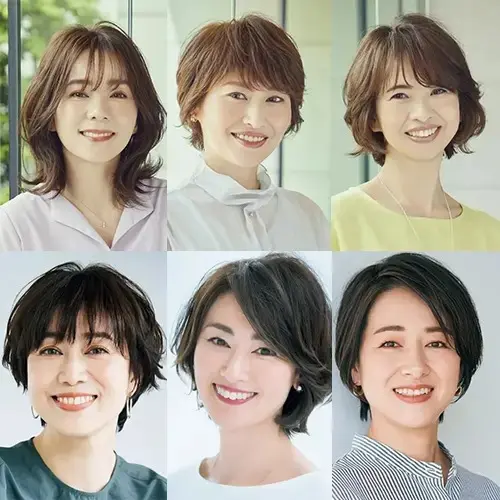 10歳若返る！50代からの老けない髪型・ヘアスタイルカタログ【2024夏】