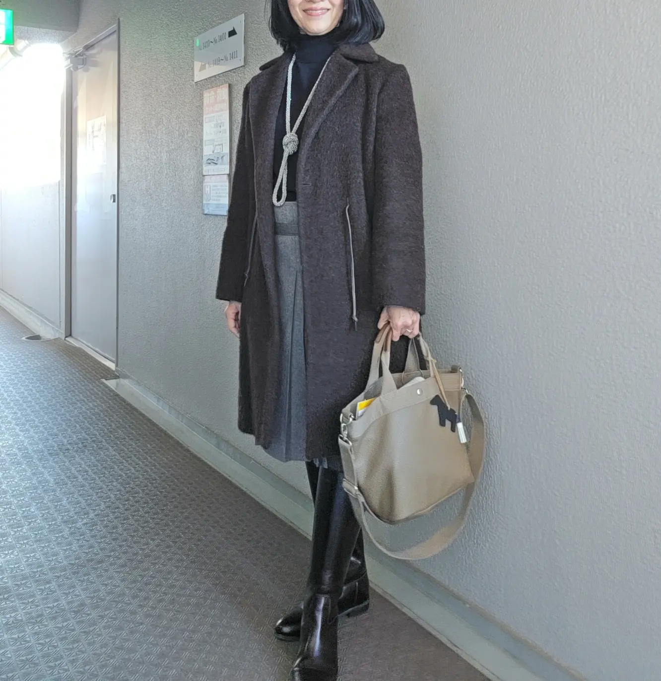  午年に選びたい馬具柄スカーフと乗馬風ブーツ_1_5