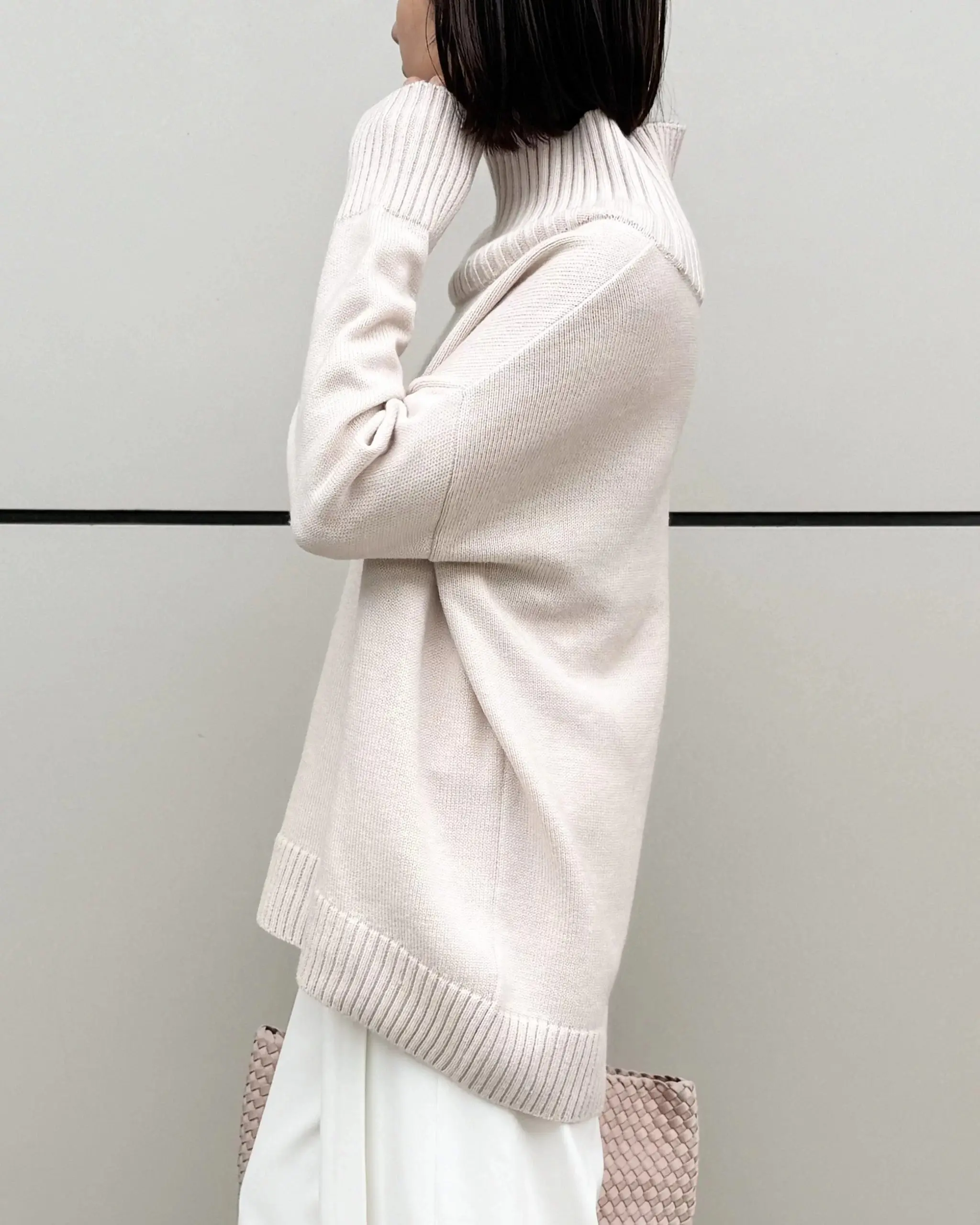 《50代 冬ニット》E by eclatの名品「ボトルネックニット」を徹底解説！_1_5