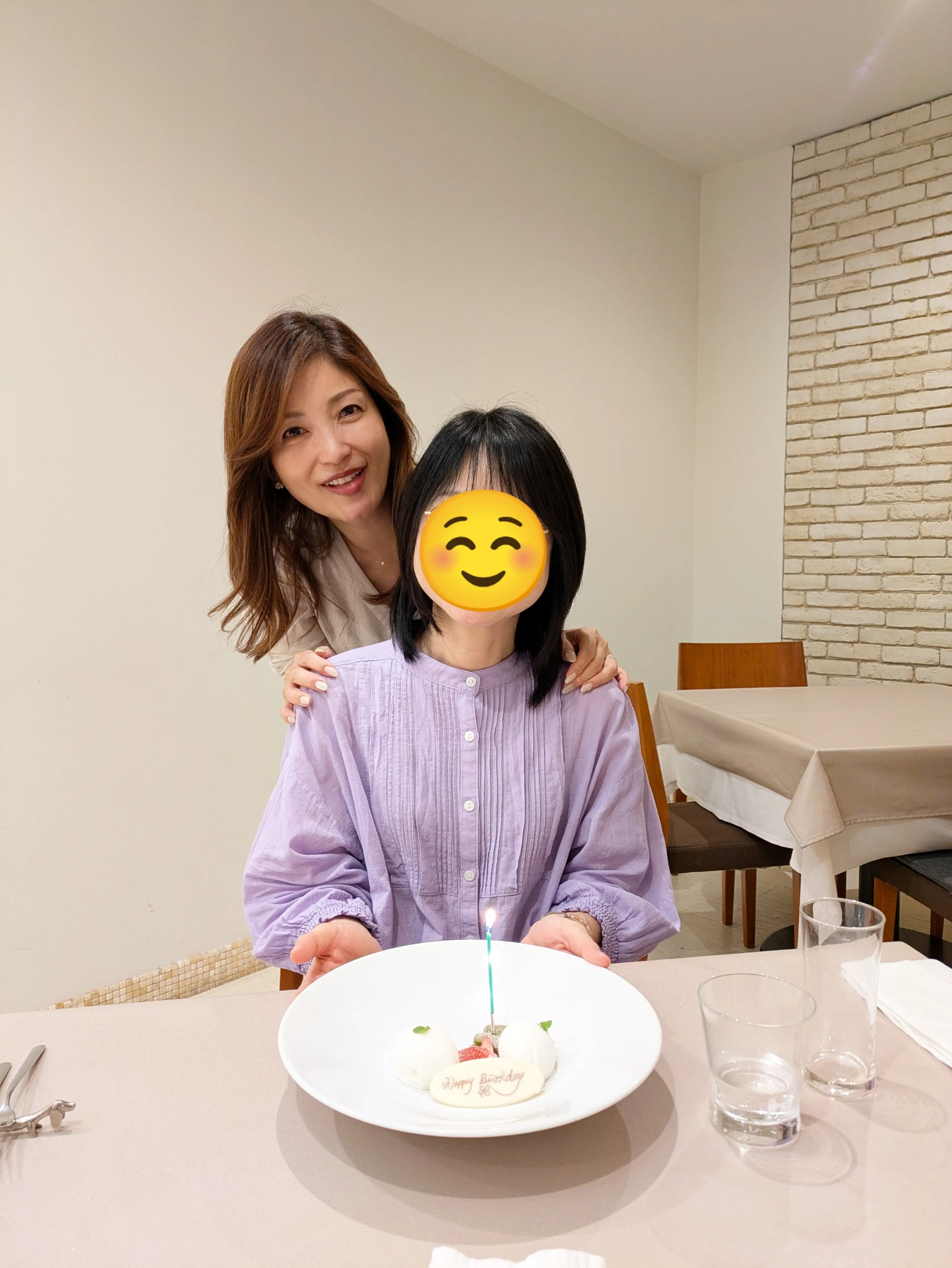 梅雨明け!!涼しく楽ちん♡お気に入り夏ワンピで☆親友のお祝いイタリアンランチ🖤🖤_1_12