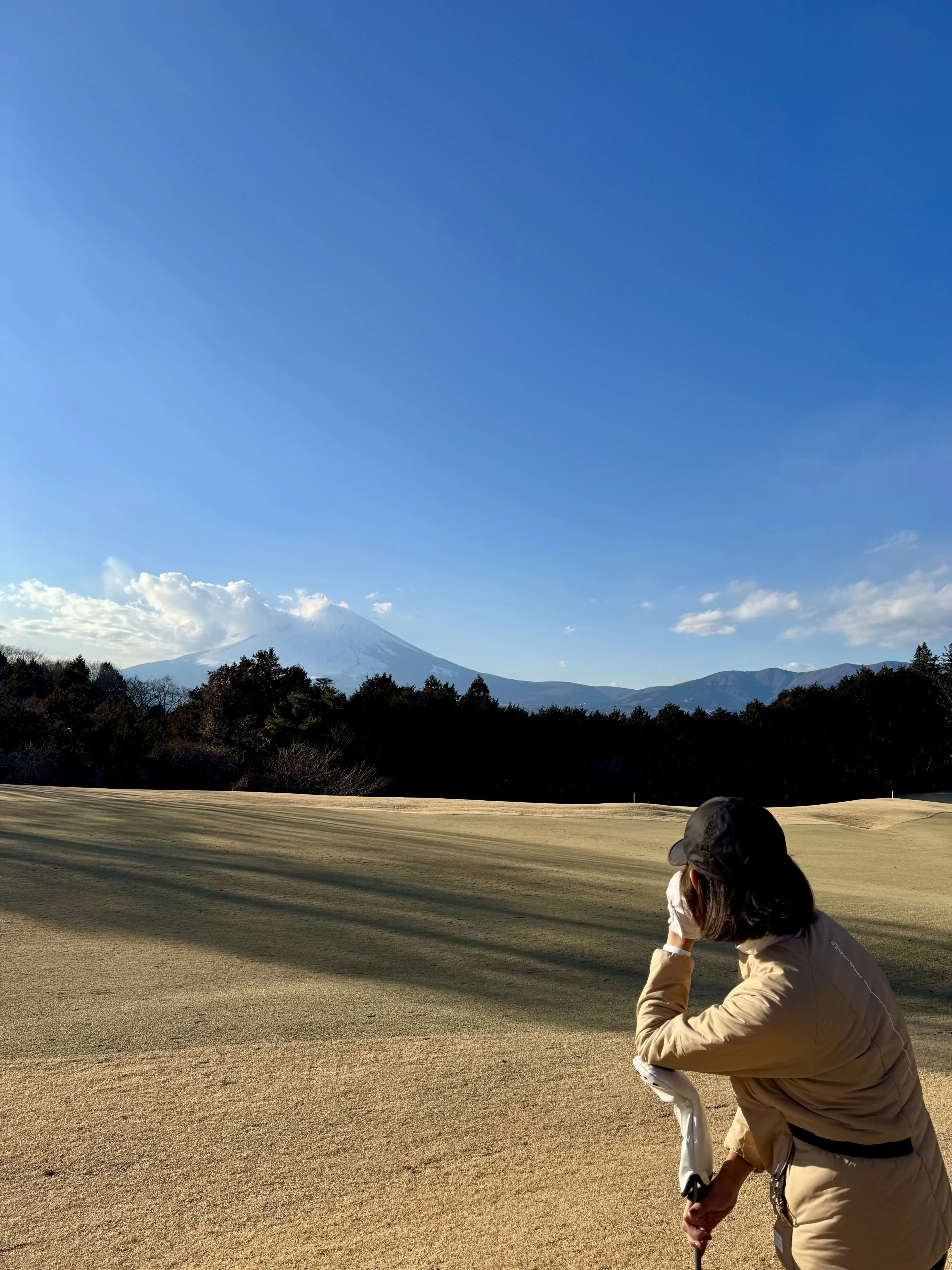 冬のラウンド風景