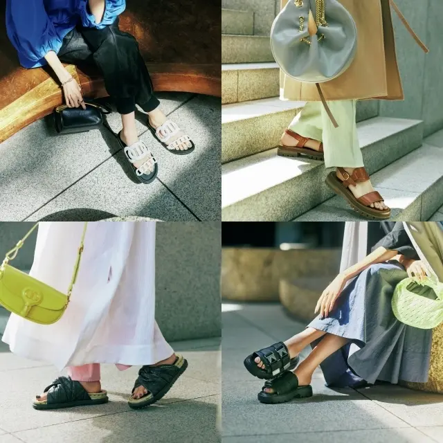 ハイブランドの本命フラットサンダル4選】キャッチーなモチーフとほど